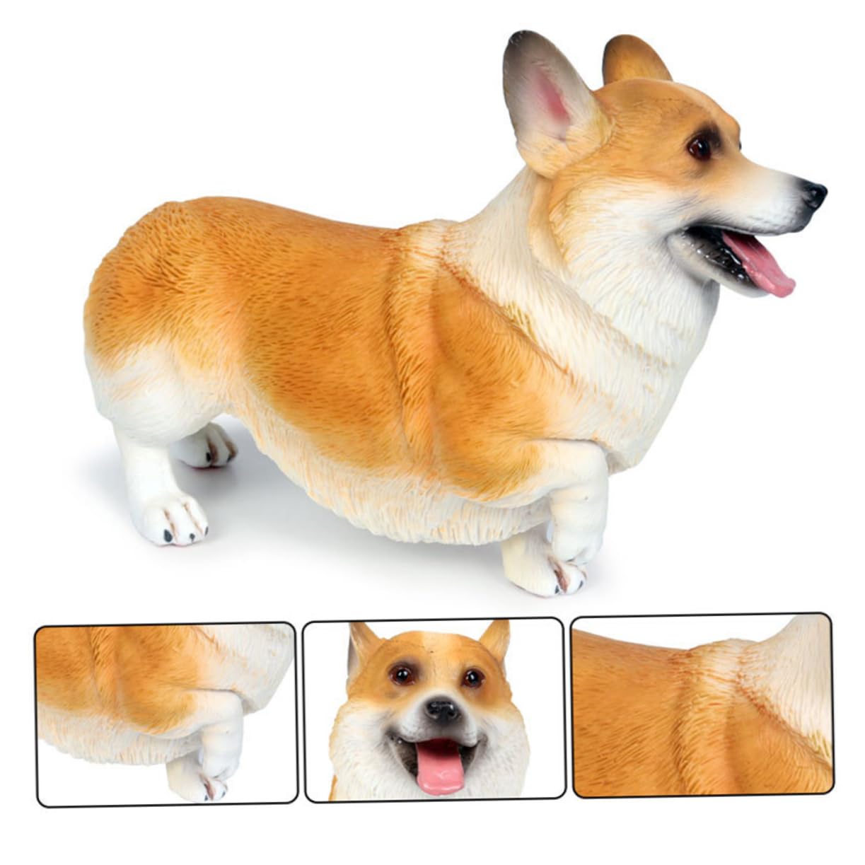 1pc Kidcraft Playset - Corgi Dogman Animal Model Toy for Kids, Pet Toys & Child Figure Playset - Perfect for Pretend Play, Birthday Gifts & Home Decor