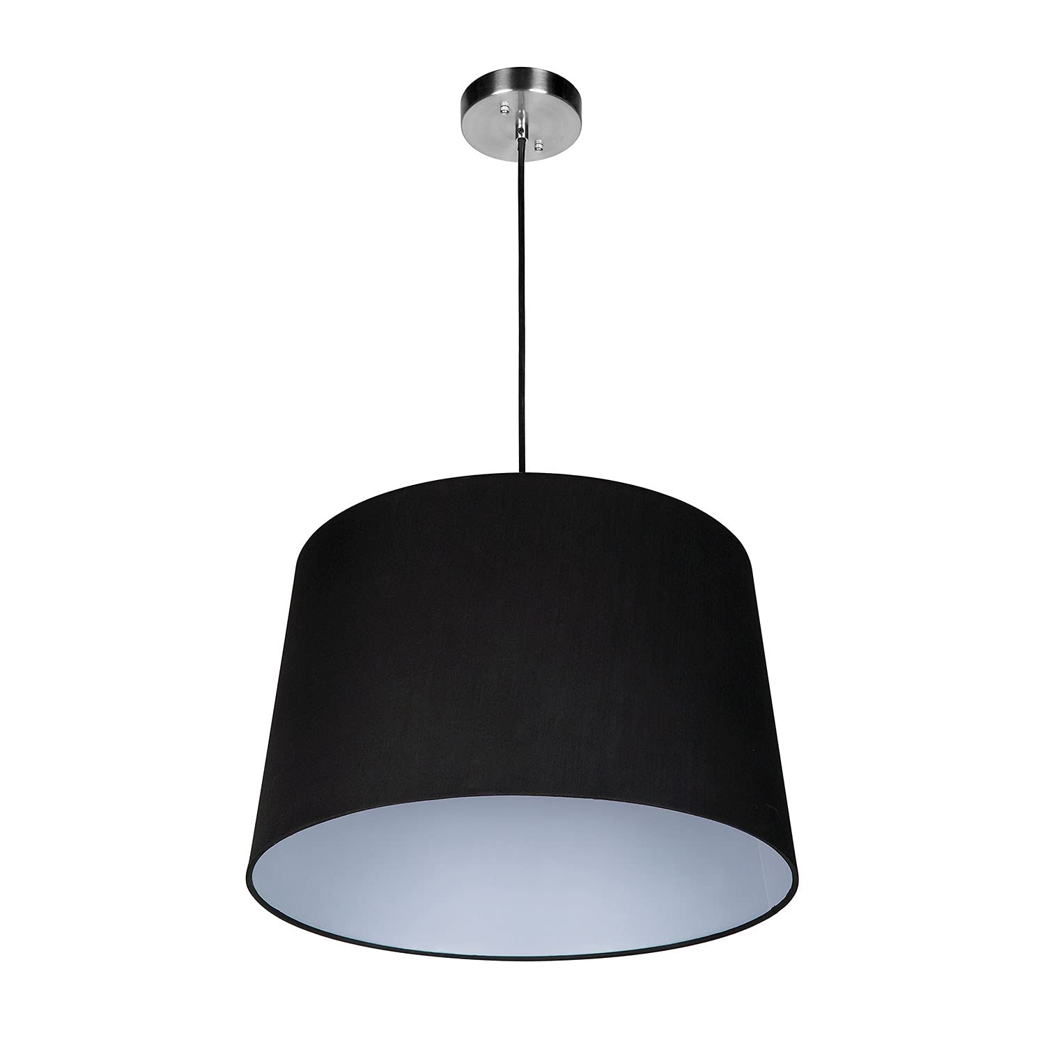 Decorative LED Pendant Ceiling Lamp - 4W Energy Efficient, 2700K Warm White Light for Home, Hotel & Office Lighting - Modern Black Hanging Light Fixture (Perfect for Living Room, Bedroom, Dining Area & Lobby Decor)