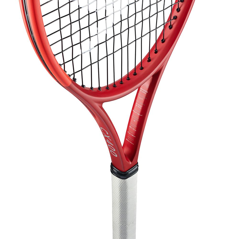 Dunlop CX 400 2024 Tennis Racket - Carbon Fiber Tennis Racquet with Comfort Grip for Men & Women | Perfect for Competitive Play & Training Sessions