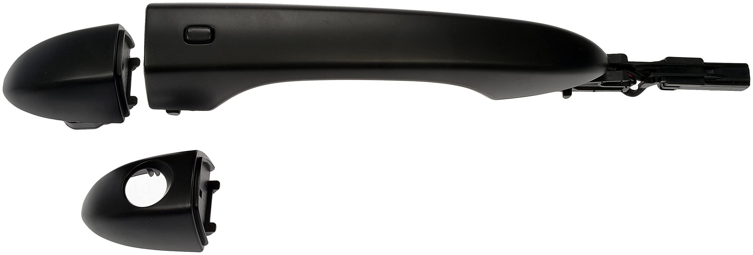 Dorman 97755 Black Exterior Door Handle Replacement for Dodge Ram 1500 2500 3500 & Jeep Wrangler Cherokee Grand Cherokee - Perfect for Off-Roading, Daily Commuting and Vehicle Maintenance