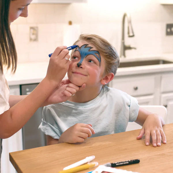 Body Doodlers Face and Body Crayons - Non-Toxic Washable Art Supplies for Kids, Safe Skin Drawing & Face Painting - Perfect for Birthday Parties, Halloween Costumes & Creative Play