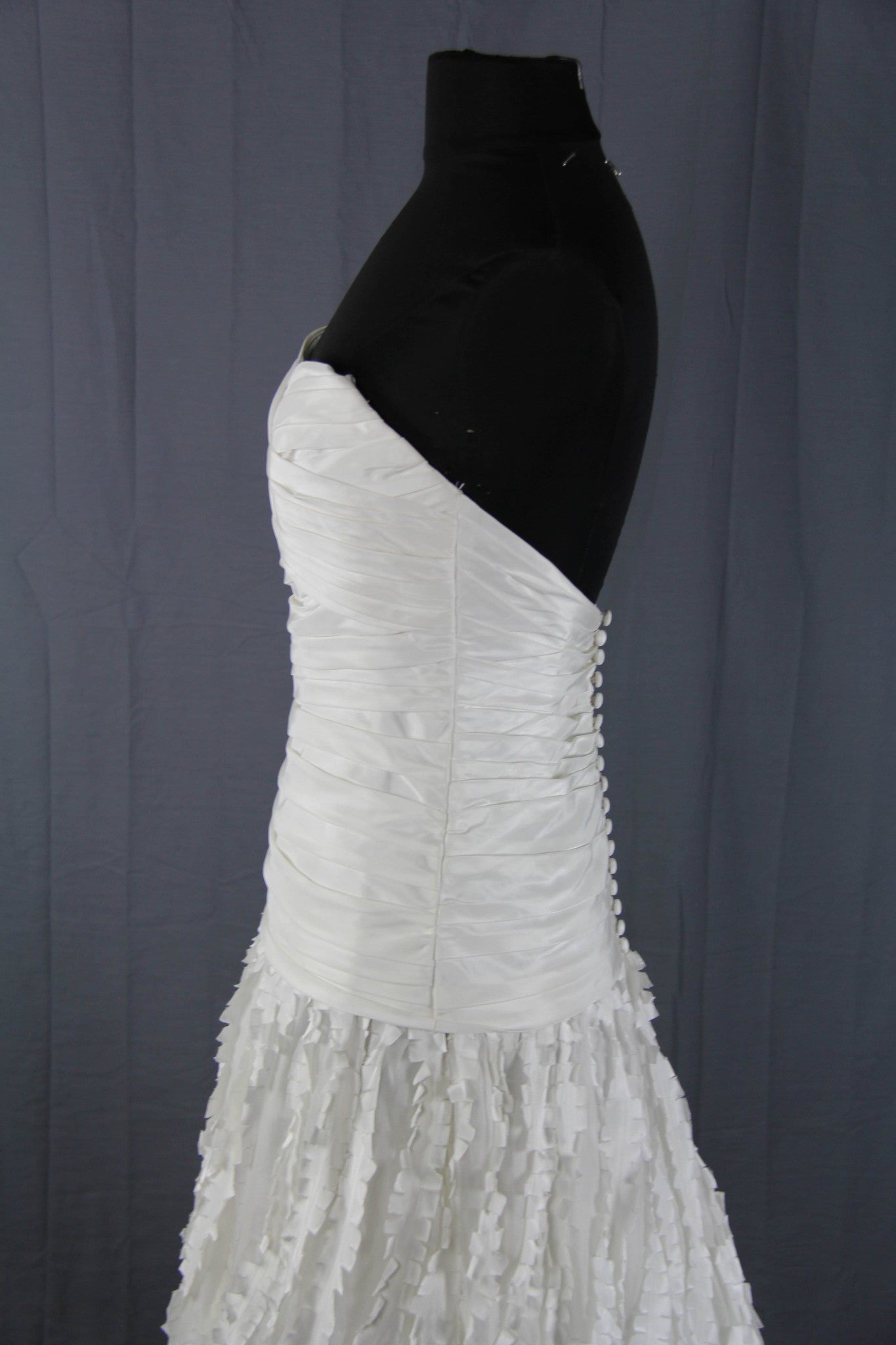 Liancarlo 4856 Elegant Lace Wedding Gown for Bride - Perfect for Church Ceremony & Beach Weddings