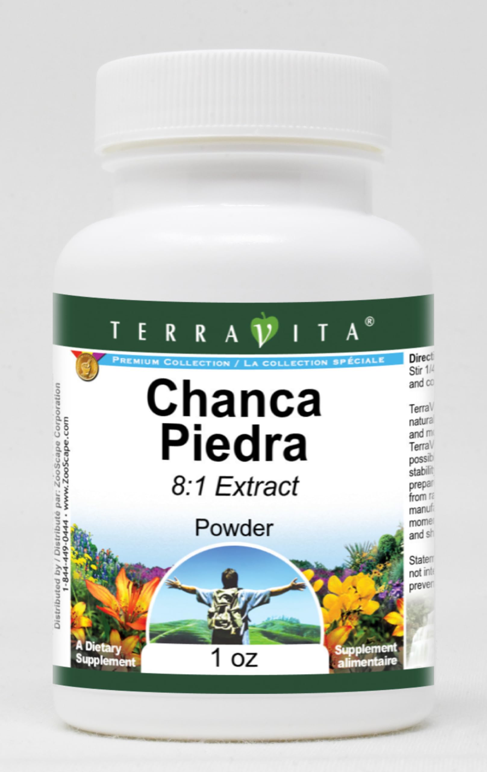 Chanca Piedra 8:1 Extract Powder - 1 oz Natural Kidney Stone Support Supplement (ZIN: 519657) for Urinary Tract & Digestive Health