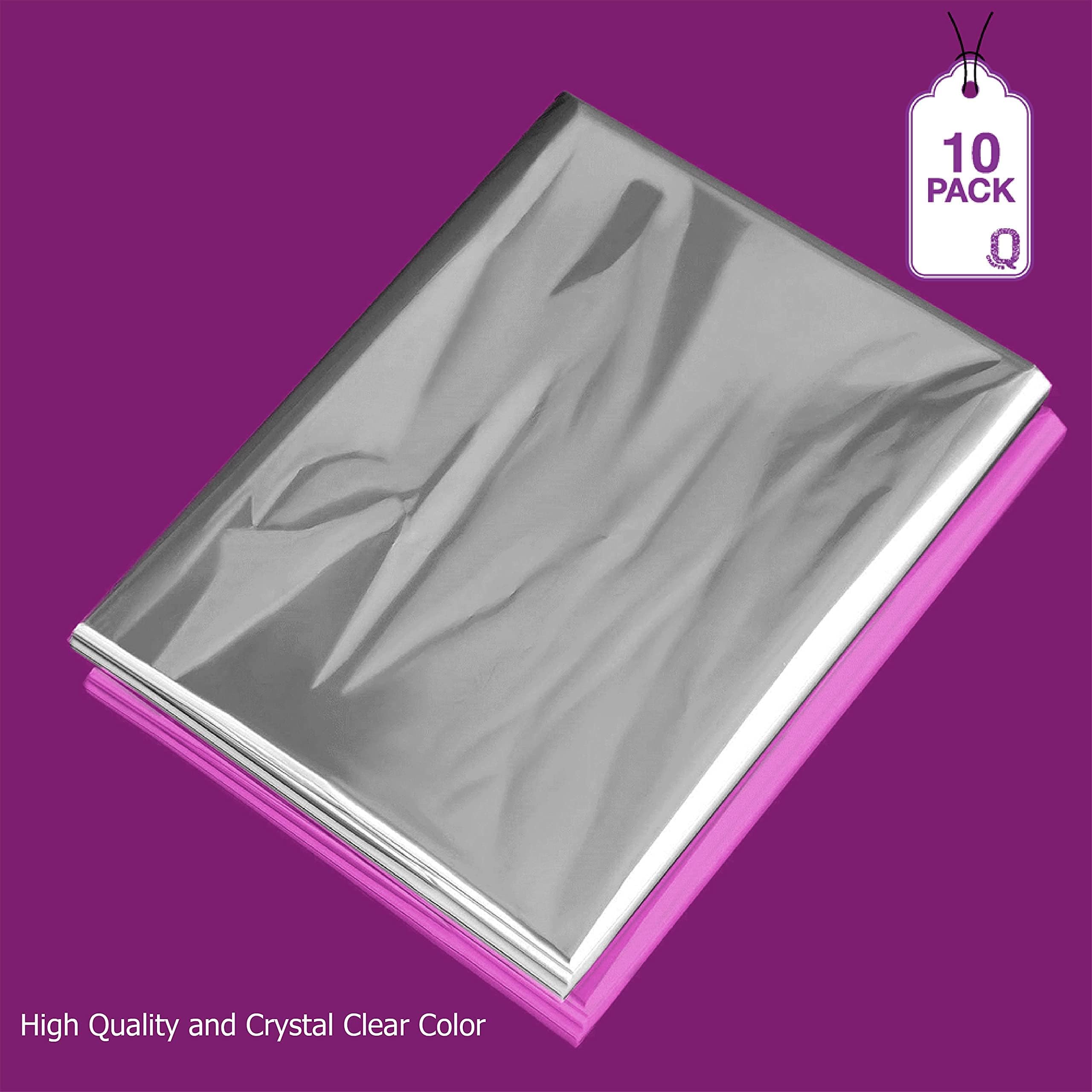 Purple Q Crafts Clear Cellophane Gift Bags 16