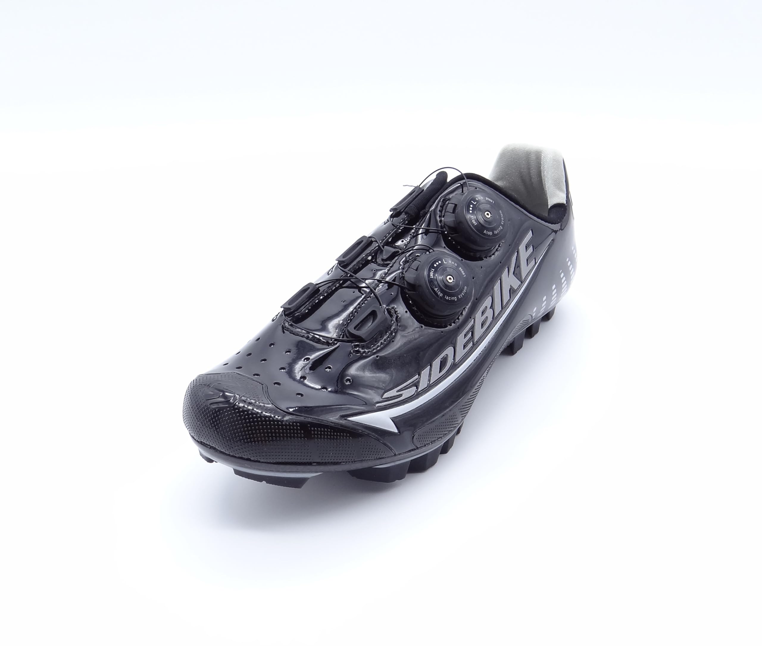 Sidebike Competition Cycling Shoes for Mountain Bike, MTB, BMX, Cyclocross & Gravel Biking - SPD Cleat Compatible with Carbon Fiber Sole - Perfect for Off-Road Trails & Competitive Racing