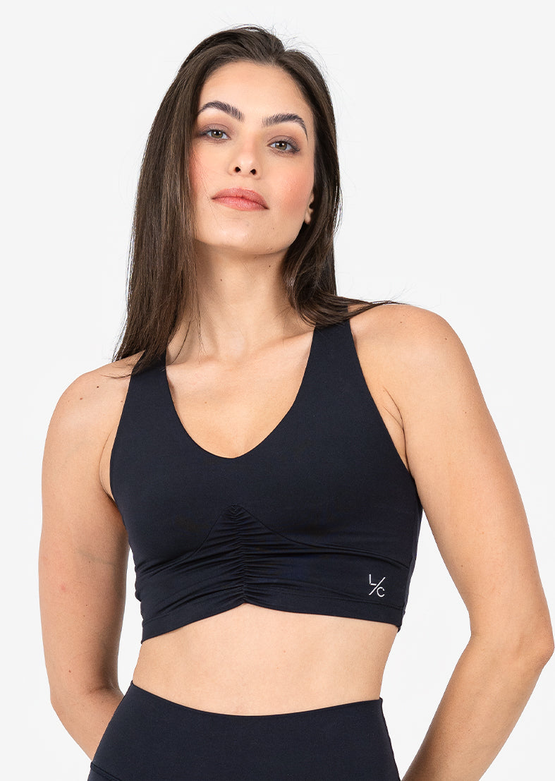 Elevate Touch Ruched Push Up Bra - Sexy Lace Underwire Black Bra for Women | Perfect for Date Night, Special Occasions & Everyday Wear