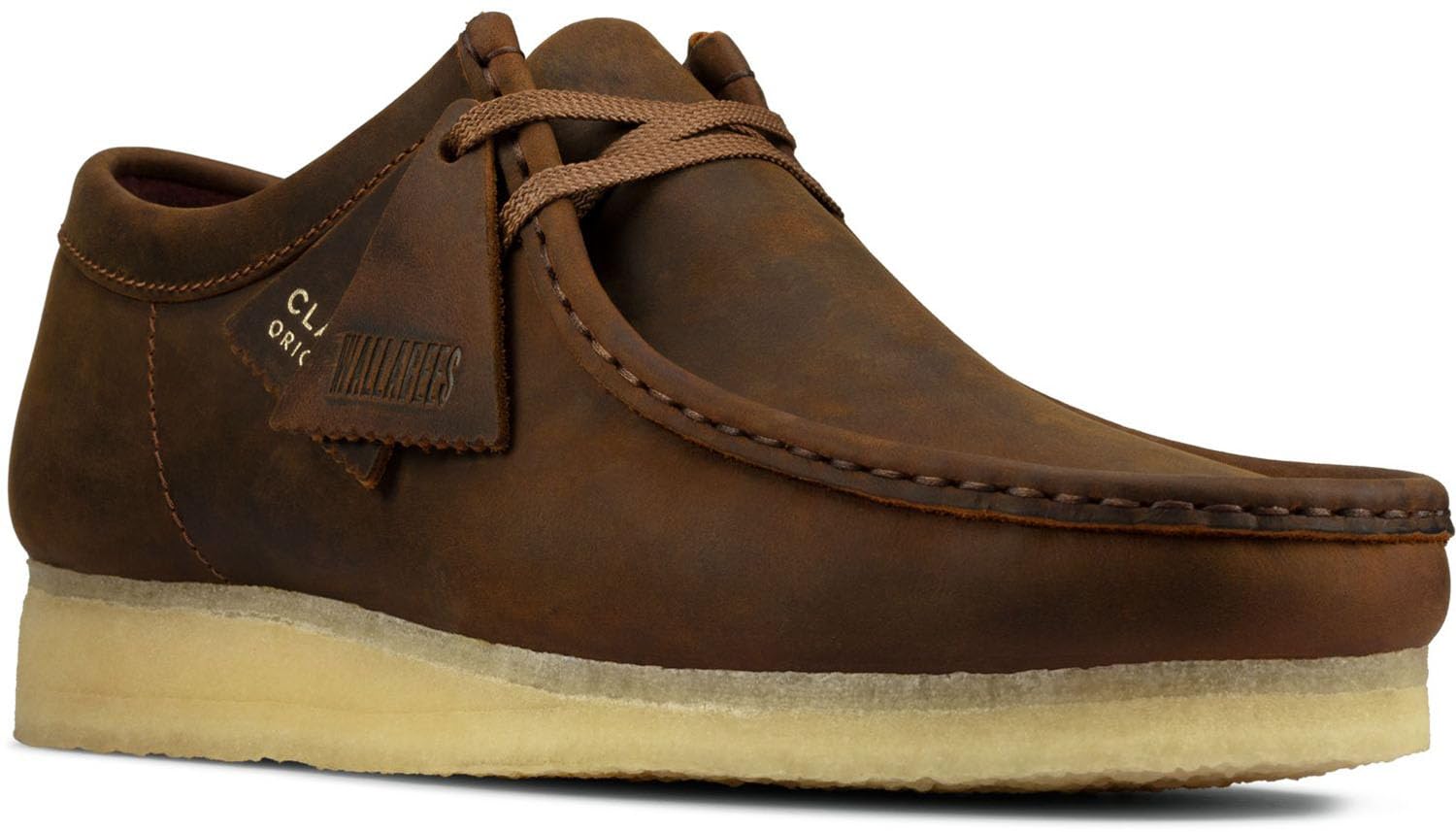 Clarks Men's Wallabee Oxford Shoes - Classic Comfort Casual Loafers for Men | Perfect for Office, Travel & Everyday Wear