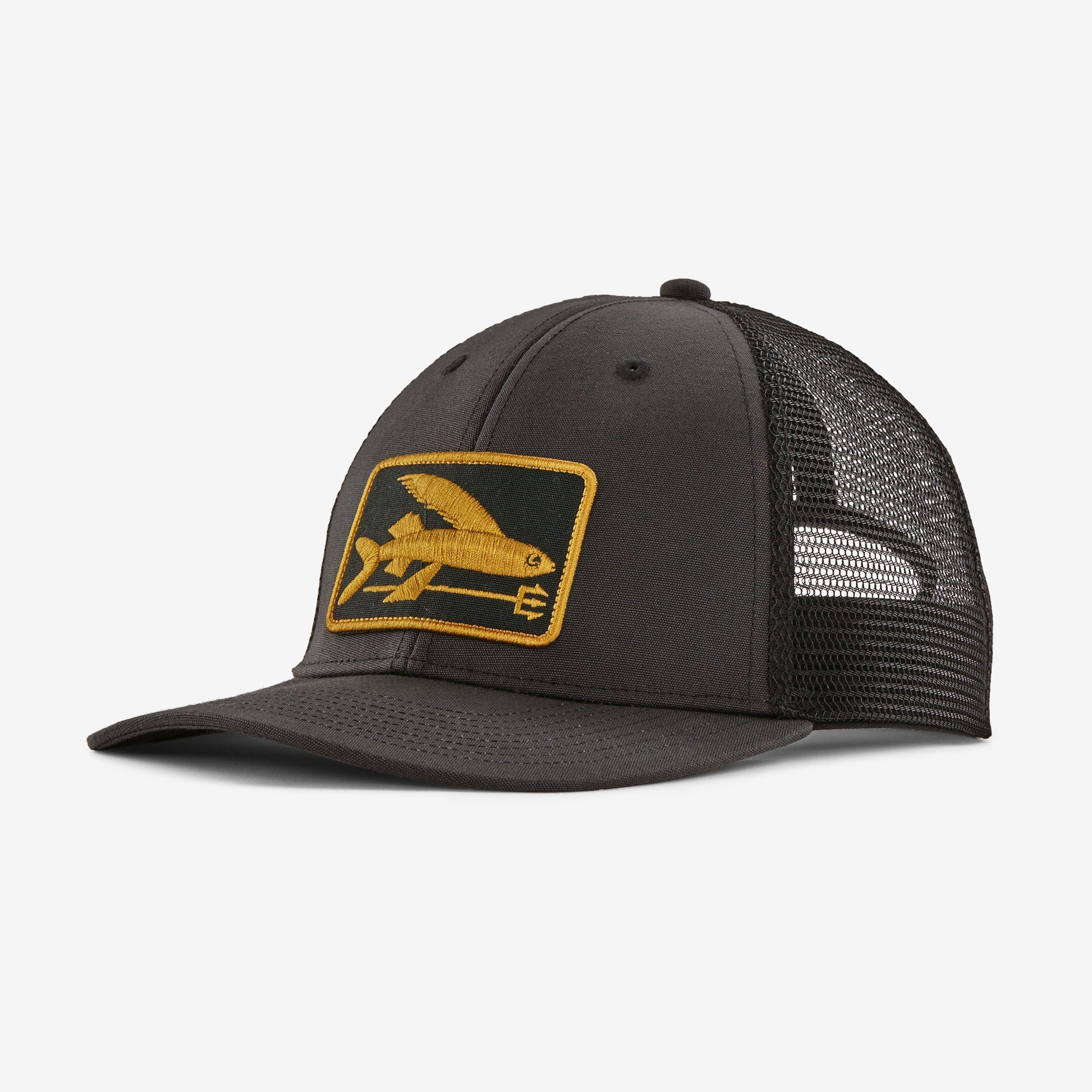 Flying Fish LoPro Trucker Hat - Lightweight & Adjustable Snapback Cap for Men & Women - Perfect for Outdoor Activities, Sports & Casual Wear