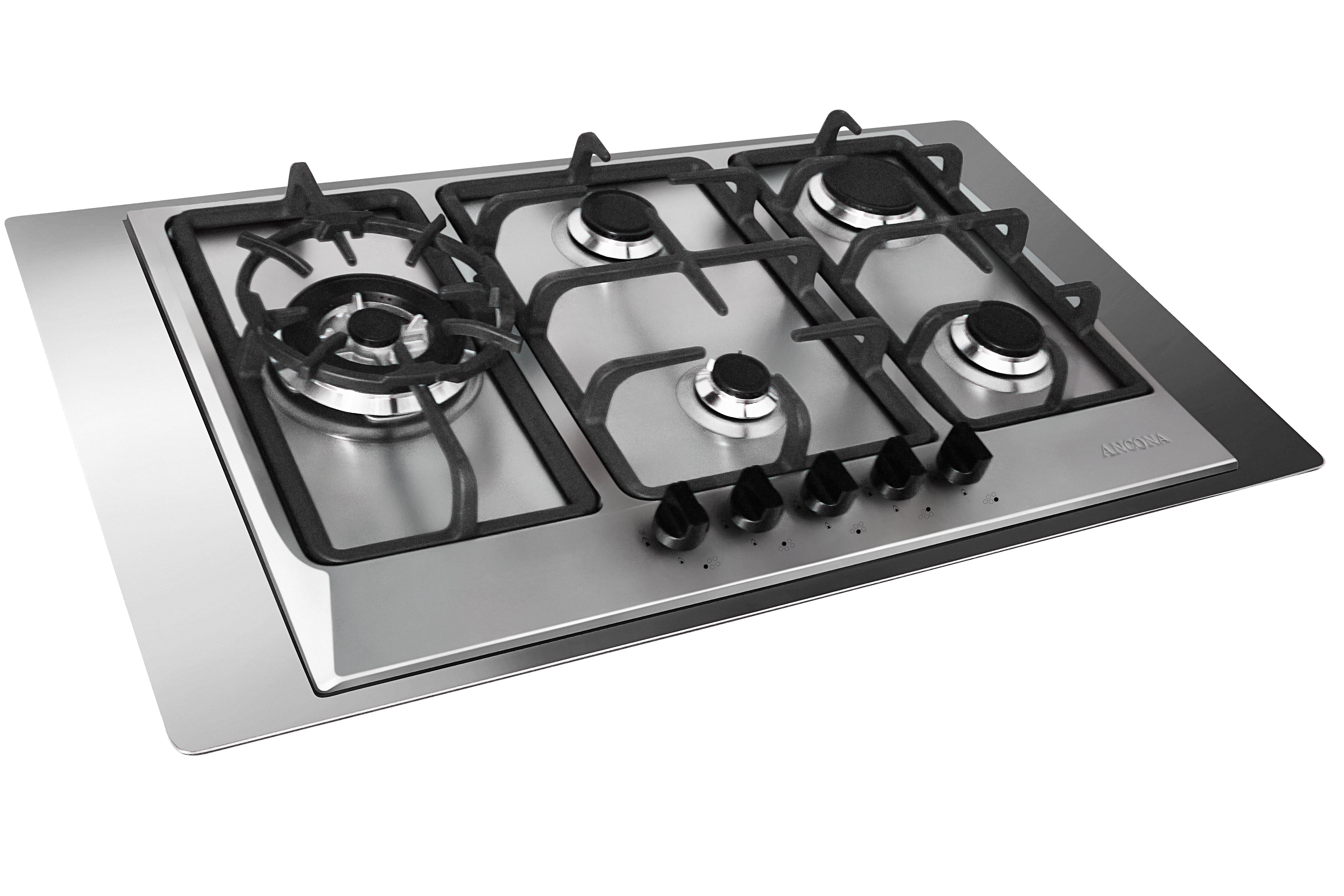 30 Inch 5 Burner Professional Gas Cooktop - Stainless Steel Built-in Stovetop for Home Kitchen | Perfect for Cooking, Grilling & Entertaining
