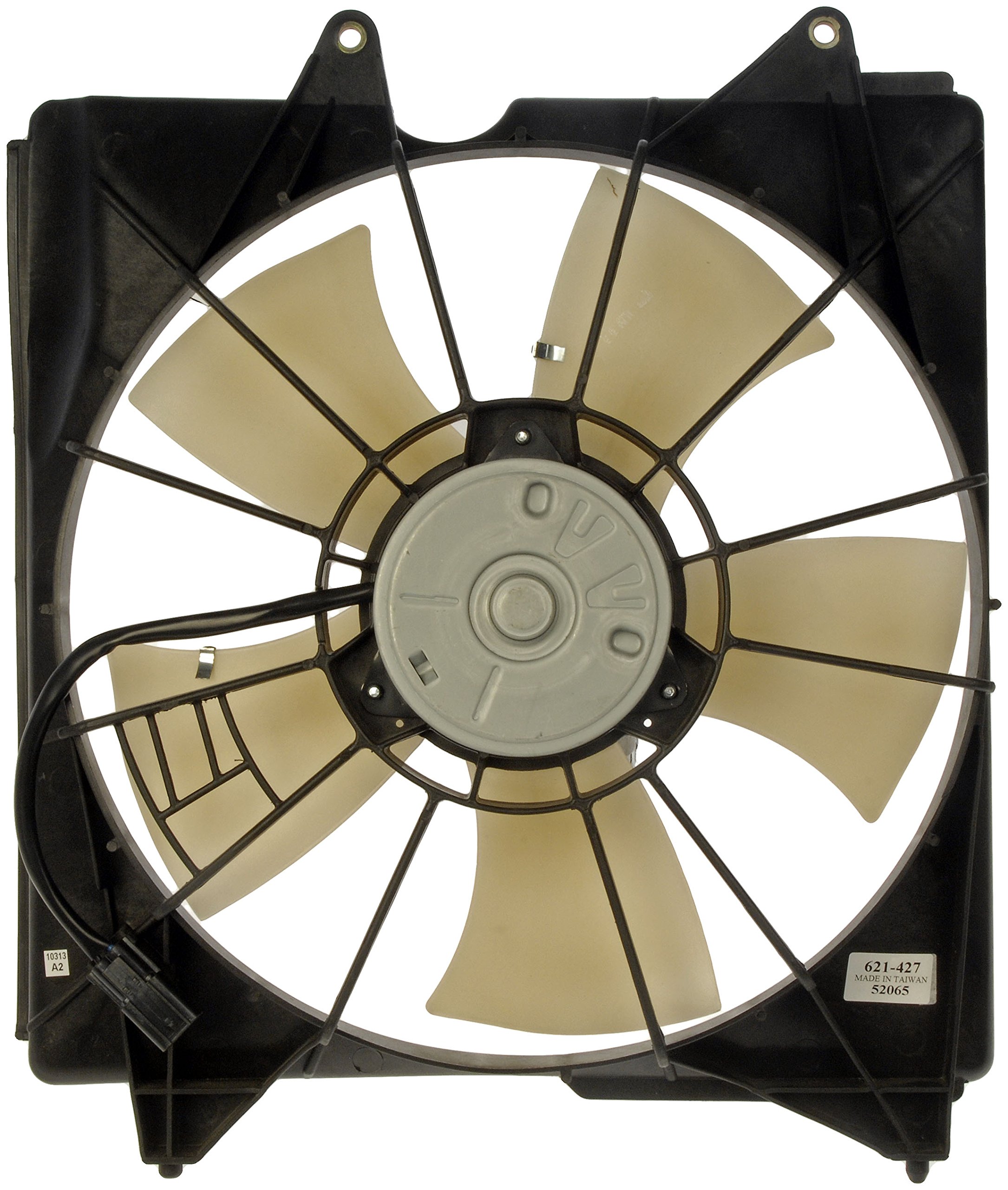 Dorman 621-427 Engine Cooling Fan Assembly Replacement for Acura MDX, RDX, TL - High Performance Cooling System Part for Hot Weather & Heavy Traffic Driving