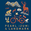 The Landmark Project x PEARL iZUMi Men's Long Sleeve Graphic Tee - Comfortable Casual Shirt for Cycling, Hiking & Outdoor Adventures