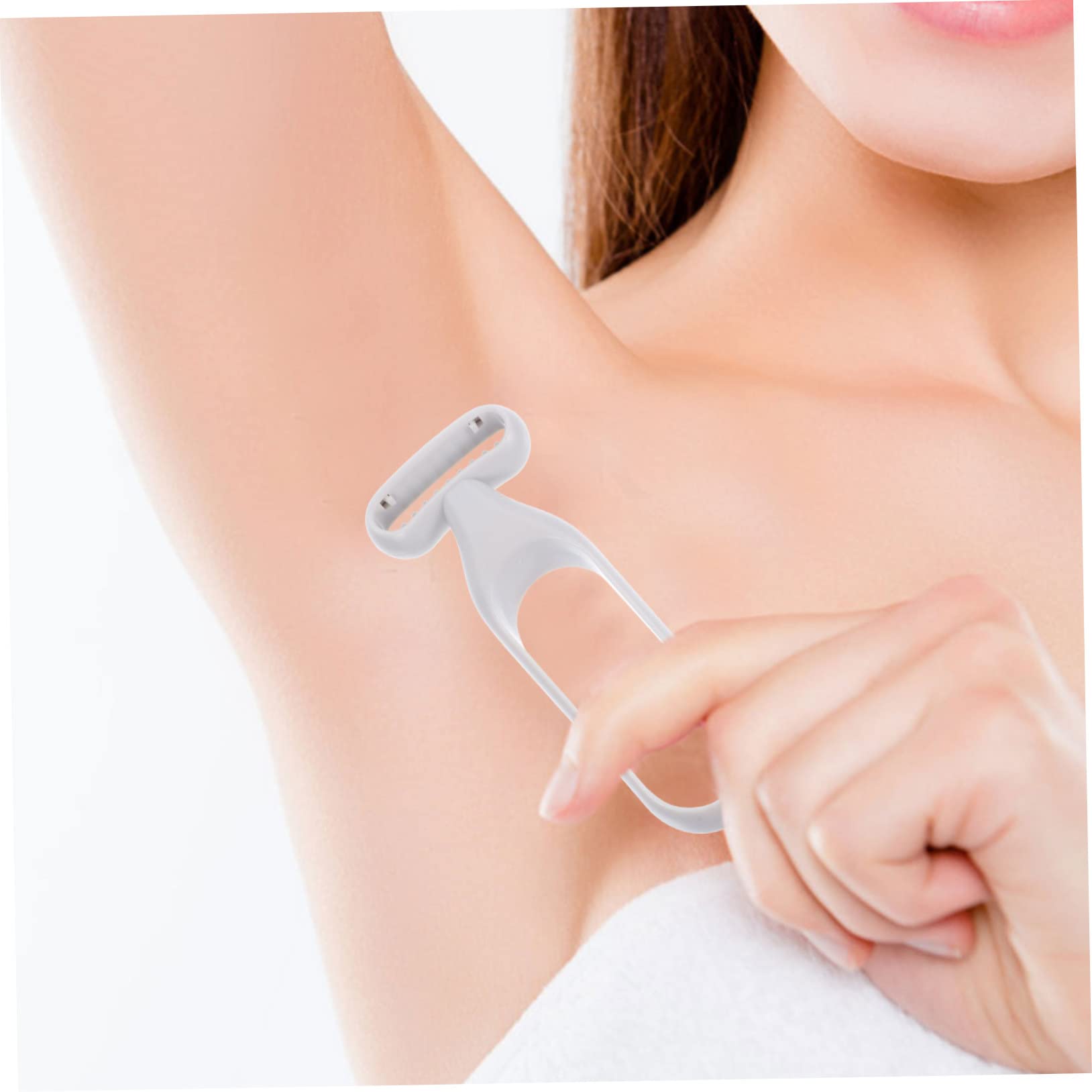 NOLITOY 2-Pack Women's Body Hair Trimmer - Rechargeable Armpit & Body Shaver for Smooth Skin - Painless Hair Removal for Bikini Line, Legs & Underarms - Waterproof & Cordless Design for Shower Use