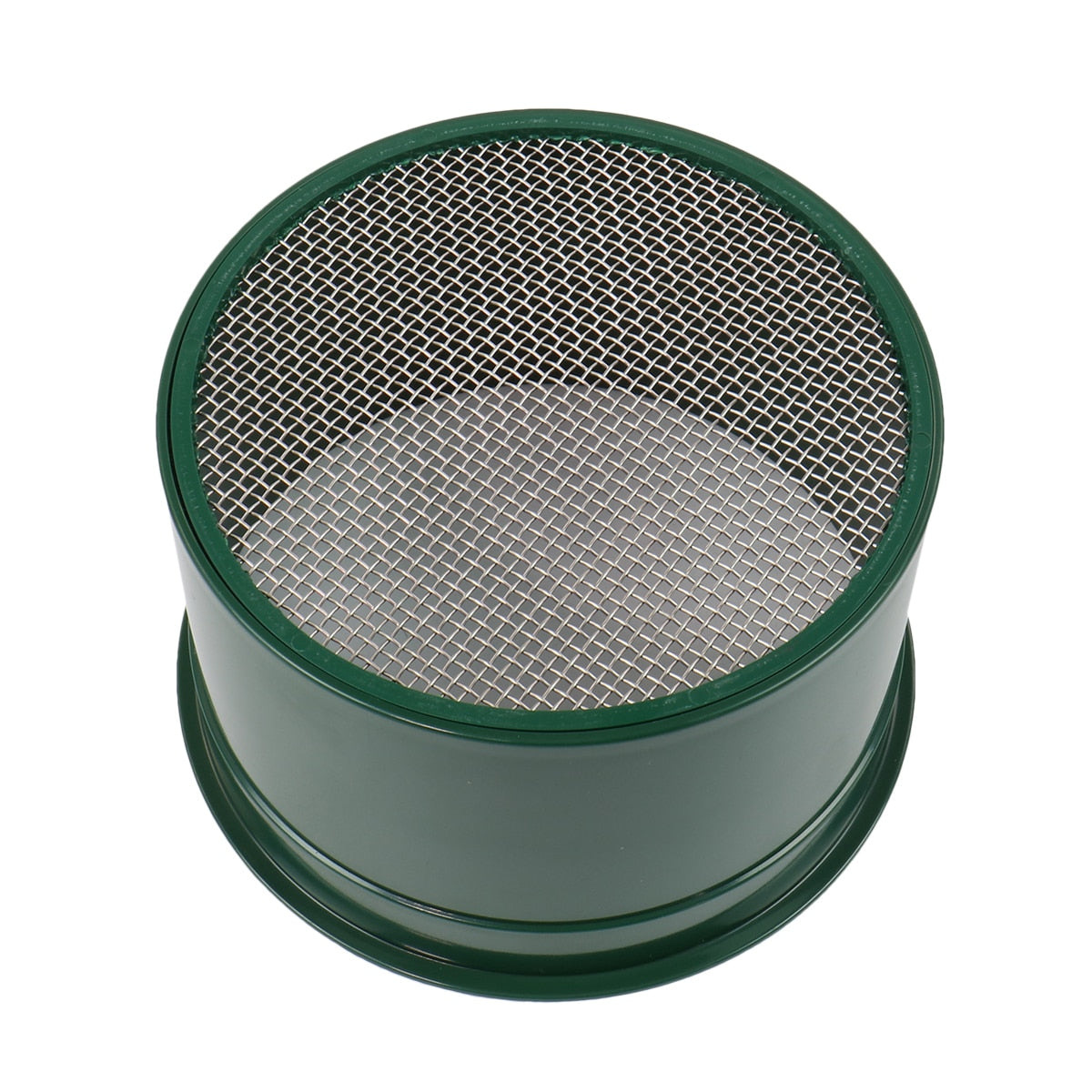 6-Piece Green Plastic Mini Stackable Sifting Classifier Set - 10/20/30/40/50/60 Holes per Sq. Inch - Perfect for Gold Panning, Gardening Soil Screening & Science Experiments