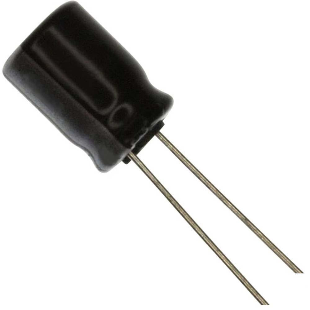 2.2uF 50V Radial Electrolytic Capacitor - High Performance for Audio Circuits, Power Supplies & DIY Electronics Projects