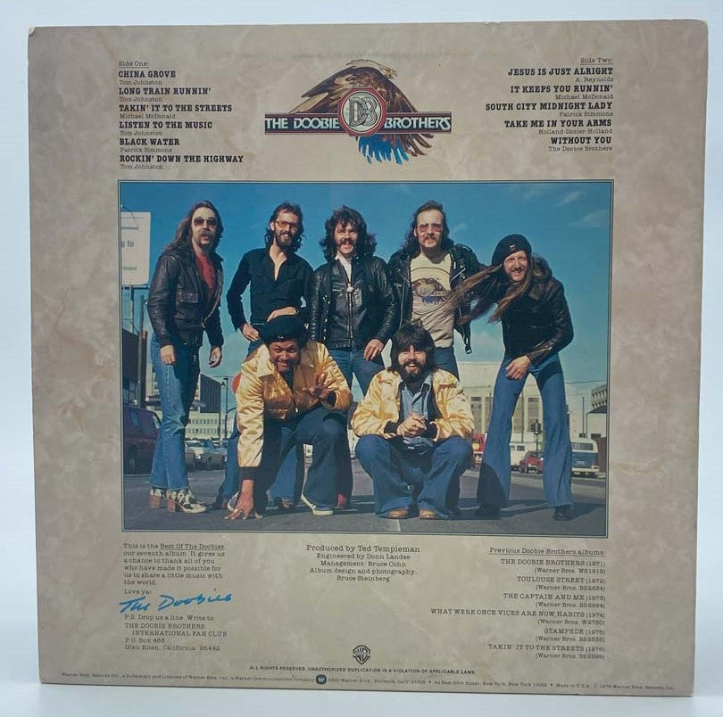The Doobie Brothers Official Merchandise - Vintage Band T-Shirts, Hoodies & Music Albums | Perfect for Concerts, Gifts & Music Lovers
