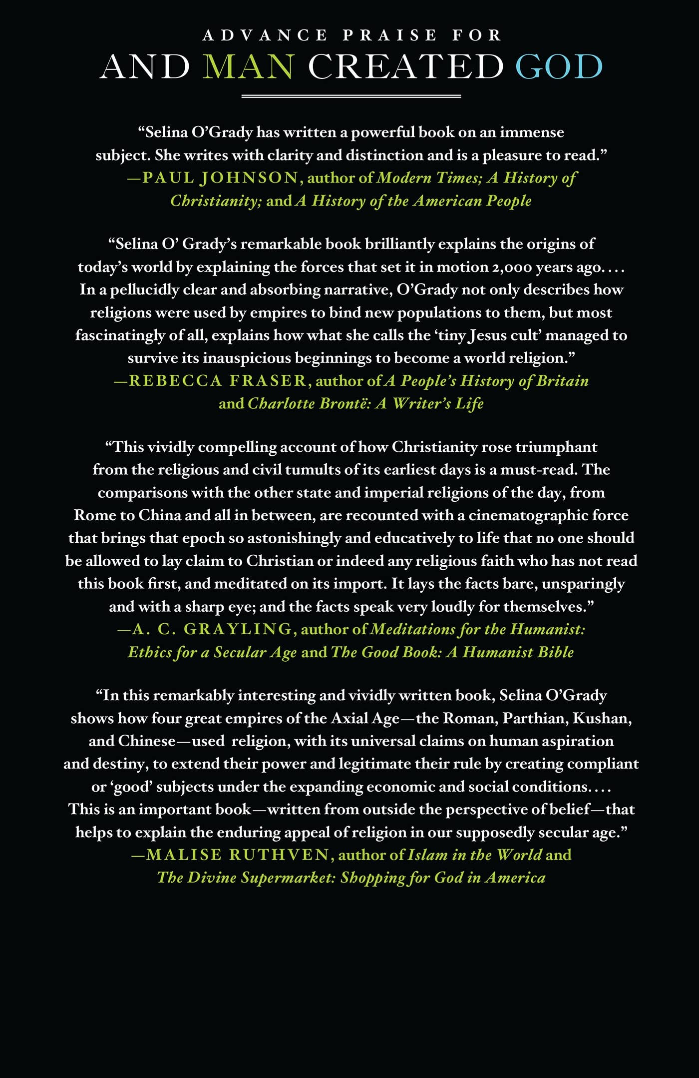 History of the World in Jesus' Time: And Man Created God - Biblical Studies Book for Christian Scholars & History Enthusiasts | Perfect for Research, Theology Classes & Ancient History Exploration