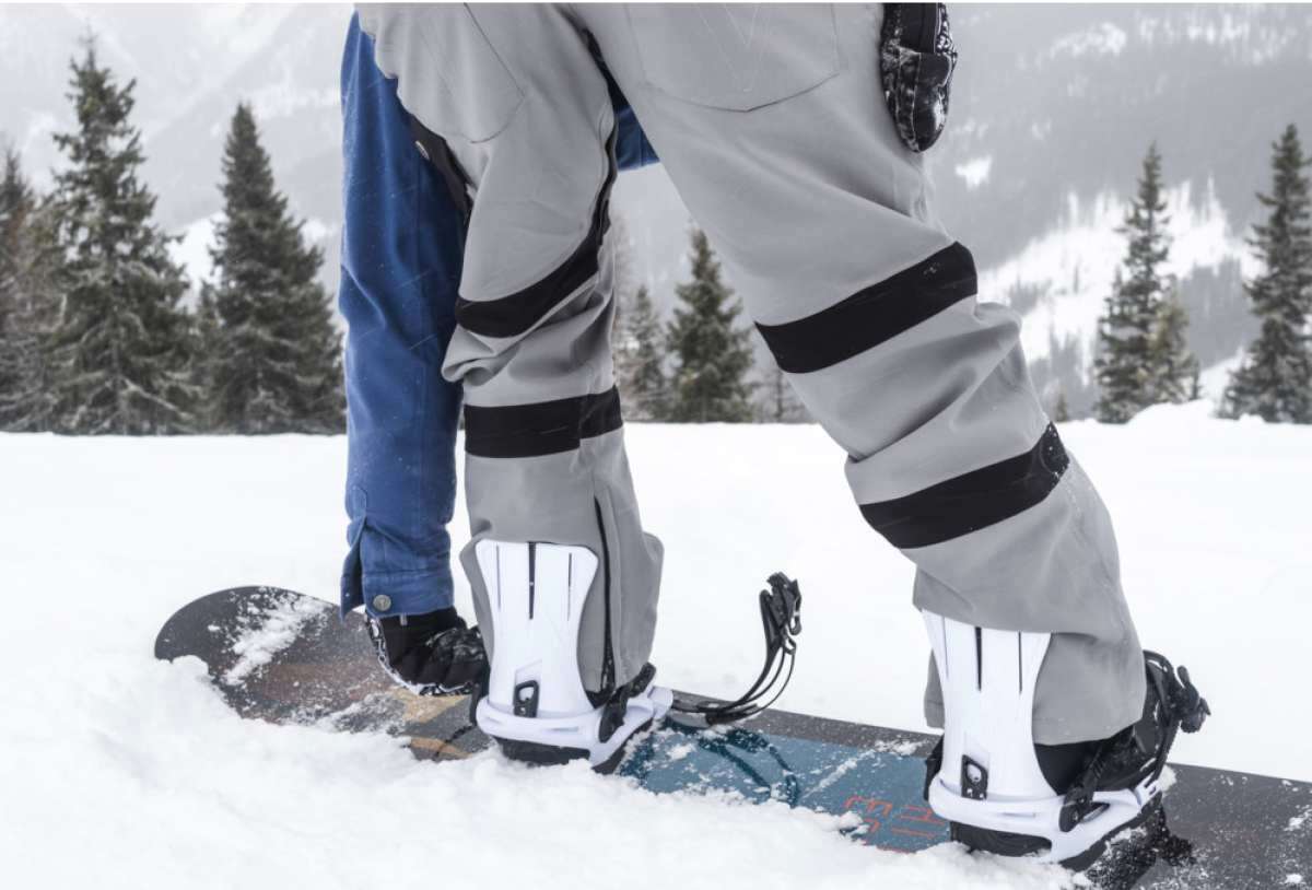Head NX Four Snowboard Bindings 2023 - Lightweight & Responsive for All-Mountain Riding - Perfect for Freestyle, Powder & Park Performance