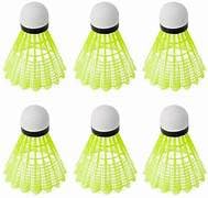 Premium Badminton Set - 2 Rackets & 6 Plastic Shuttlecocks - Complete Badminton Kit for Outdoor & Indoor Sports - Perfect for Backyard, Beach, Park, and Gym Play
