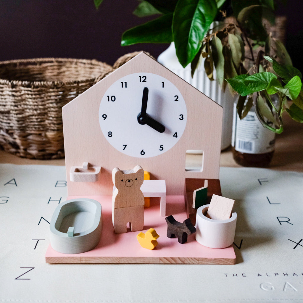Moon Picnic Make My Day - Creative Wooden Toy for Kids' Pretend Play & Learning | Perfect for Birthday Gifts & Montessori Classroom Activities