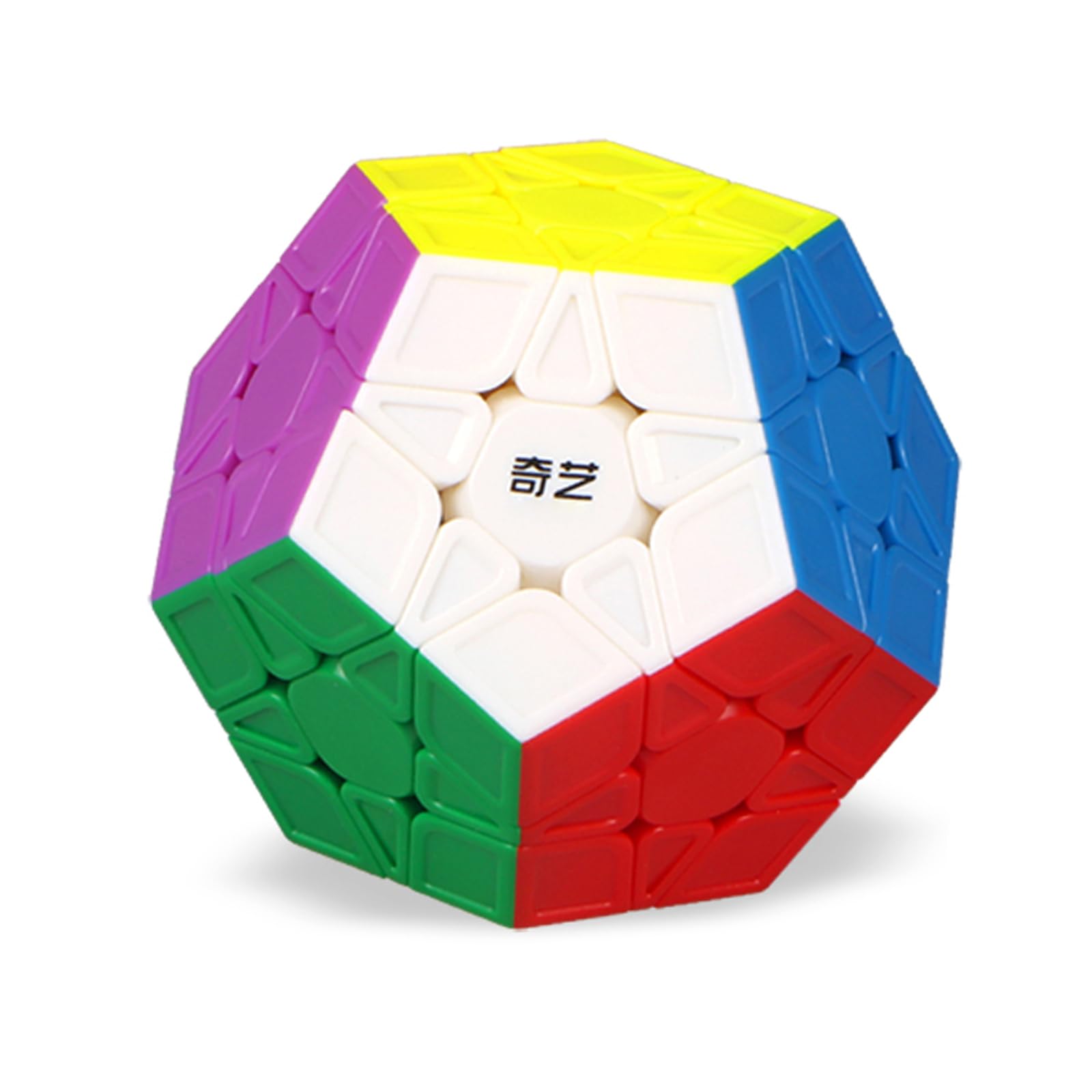 QYTOYS Megaminx Speed Cube Puzzle - Stickerless 3x3 Dodecahedron Magic Cube | Brain Teaser & STEM Learning Toy | Perfect for Speedcubing, Classroom Activities & Stress Relief