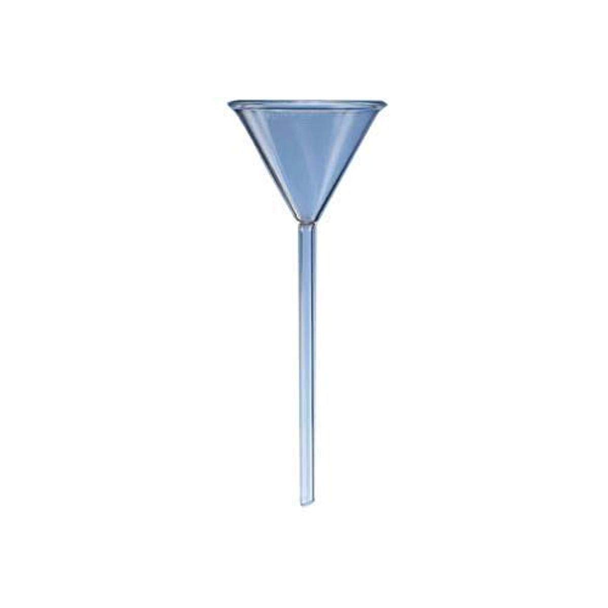 Kimble 58900-55 Long Stem Glass Funnel 55mm - Premium Lab Equipment for Precise Liquid Transfer in Chemistry & Home Brewing