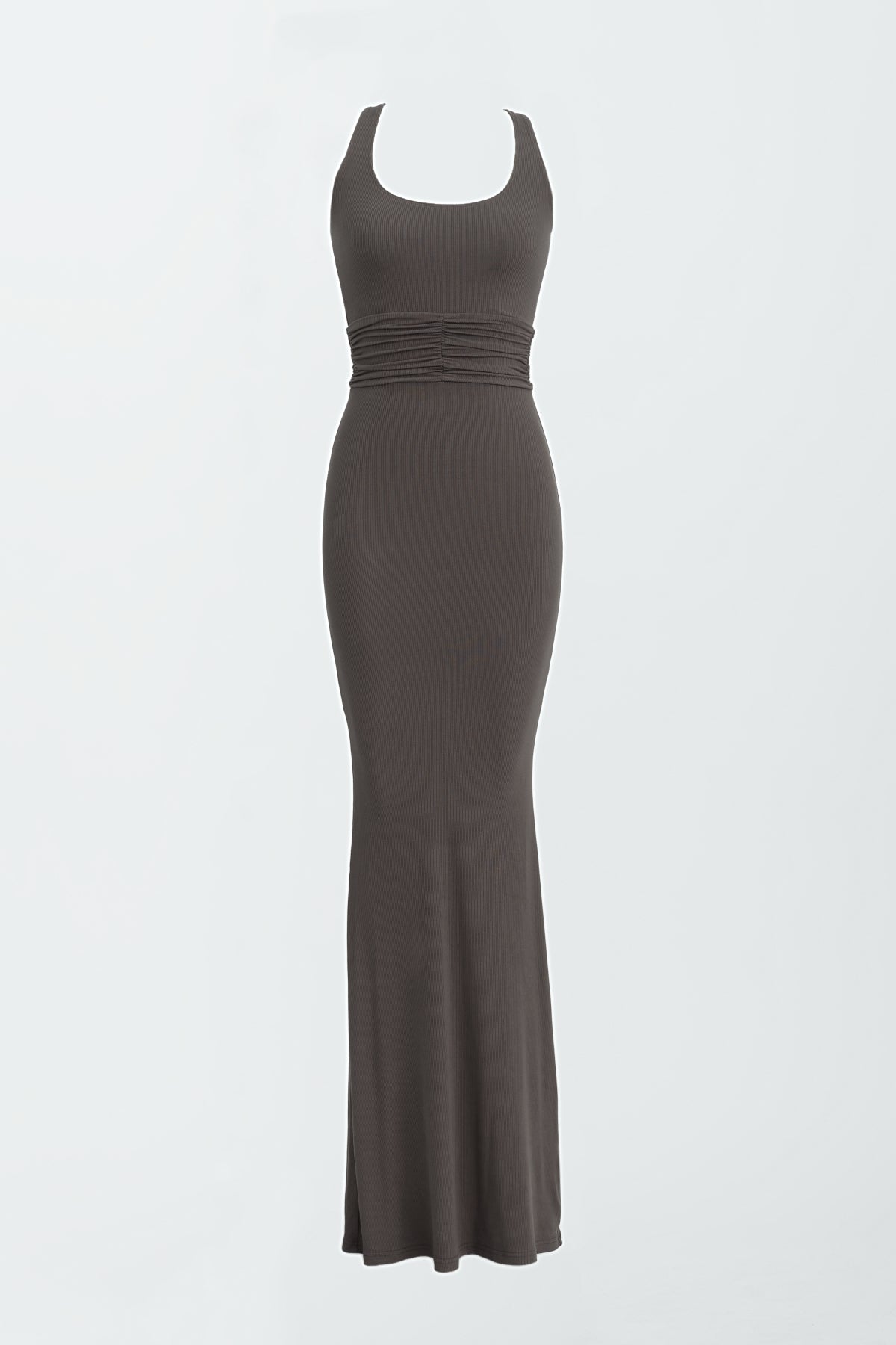 Roxi Maxi Dress in Ash - Elegant Long Flowy Summer Dress for Women | Perfect for Beach, Vacation, and Casual Outings