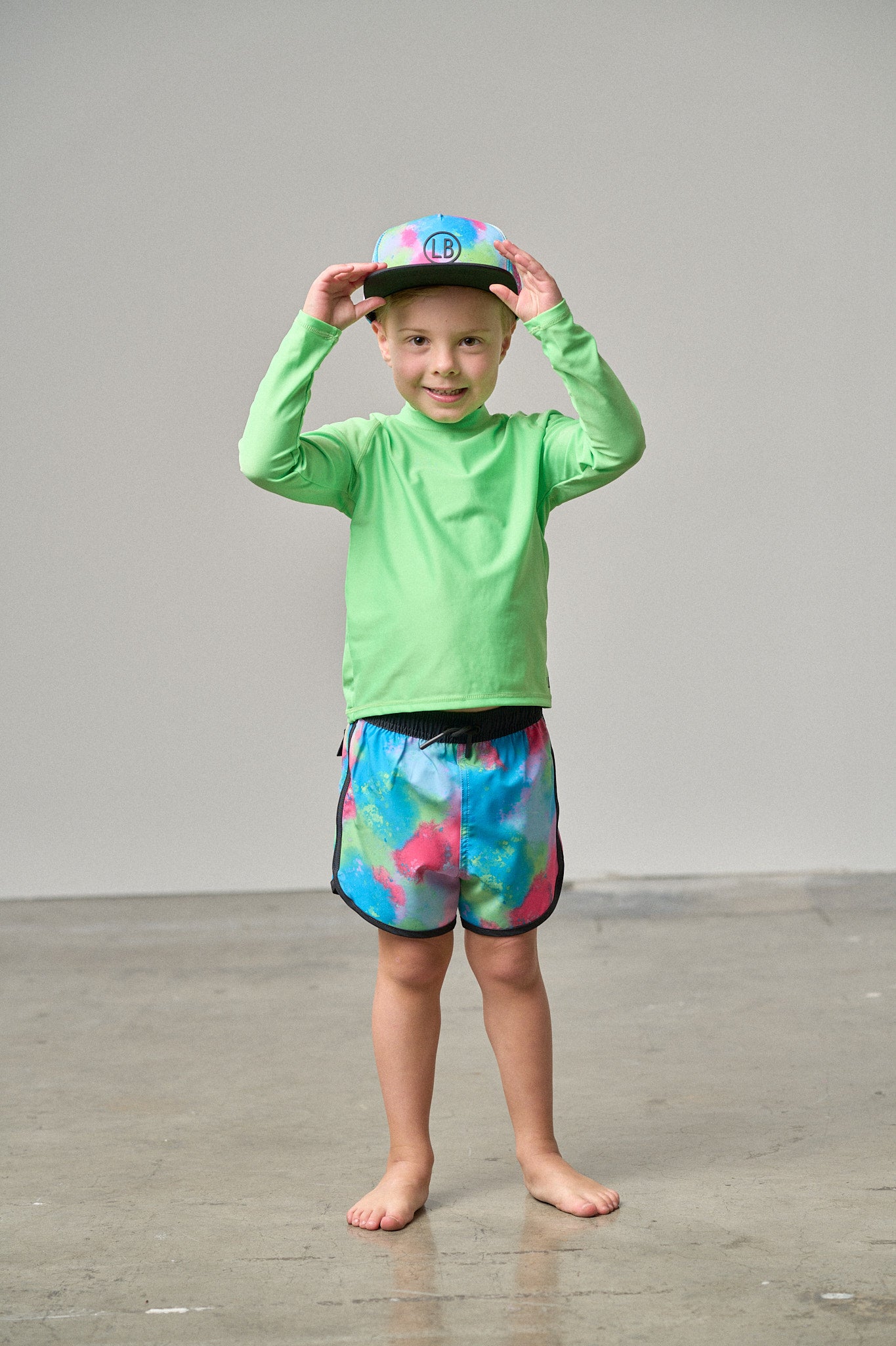 Neon Green Rash Guard - UV Protection Swim Shirt for Men & Women - Perfect for Surfing, Swimming & Outdoor Water Sports