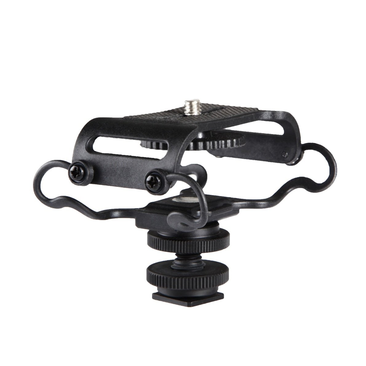 Shockproof Microphone Stand for Zoom H1/H4n/H5/H6 & Sony PCM-M10 Digital Recorders - Perfect for Podcasting, Interviews, and Field Recording