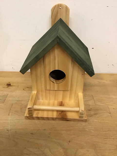 9 Dudune Wooden Bird House for Outdoor Garden Decor - Handcrafted Natural Wood Birdhouse for Backyard, Patio, and Yard Decoration - Attracts Wild Birds and Enhances Nature Viewing Experience