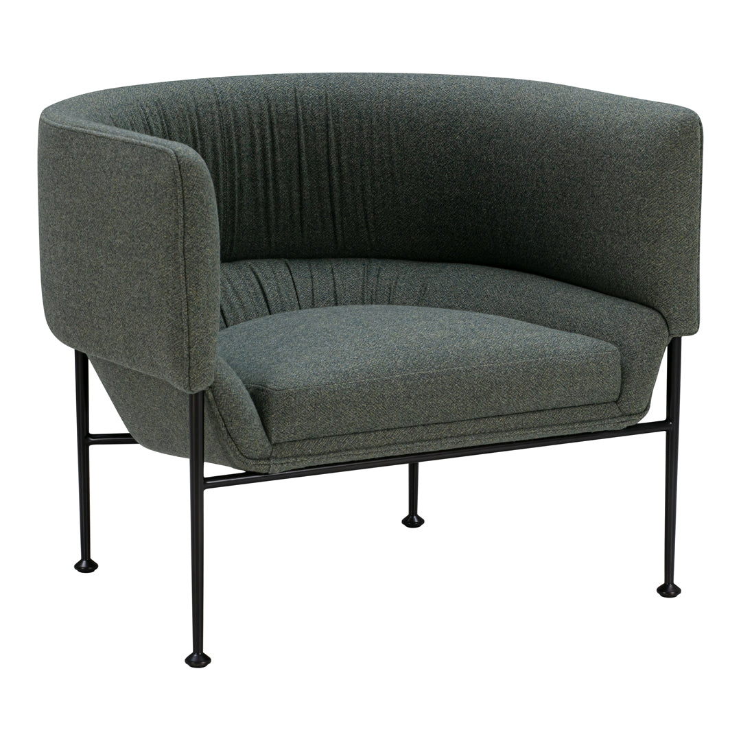 Modern Accent Lounge Chair with Collar Design - Stylish Comfort for Living Room, Bedroom, or Office - Perfect for Relaxing, Reading & Decorating Your Space