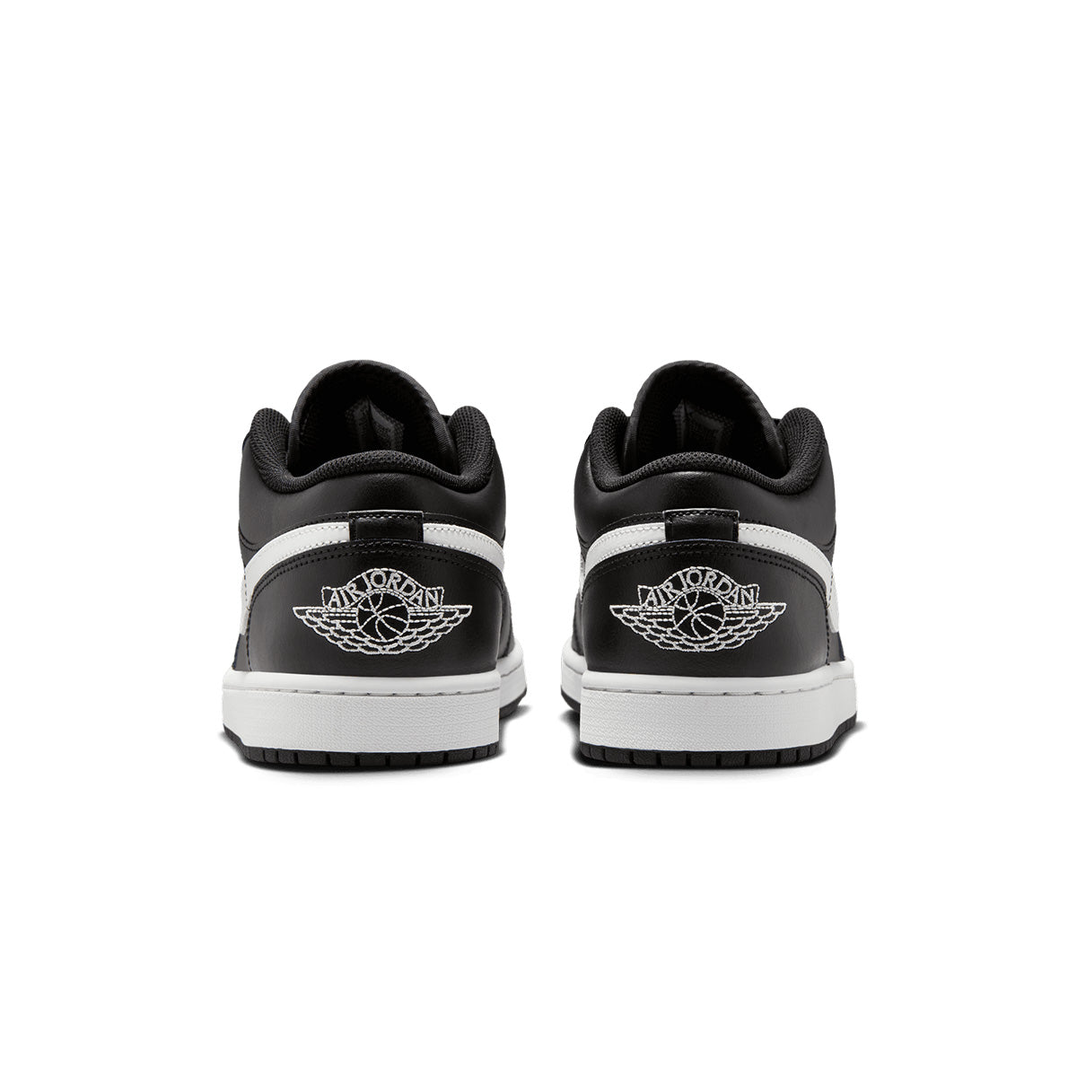 Air Jordan 1 Low 'Black White' Men's Basketball Shoes - Classic Black & White Sneakers for Casual Wear, Street Style & Gym Workouts