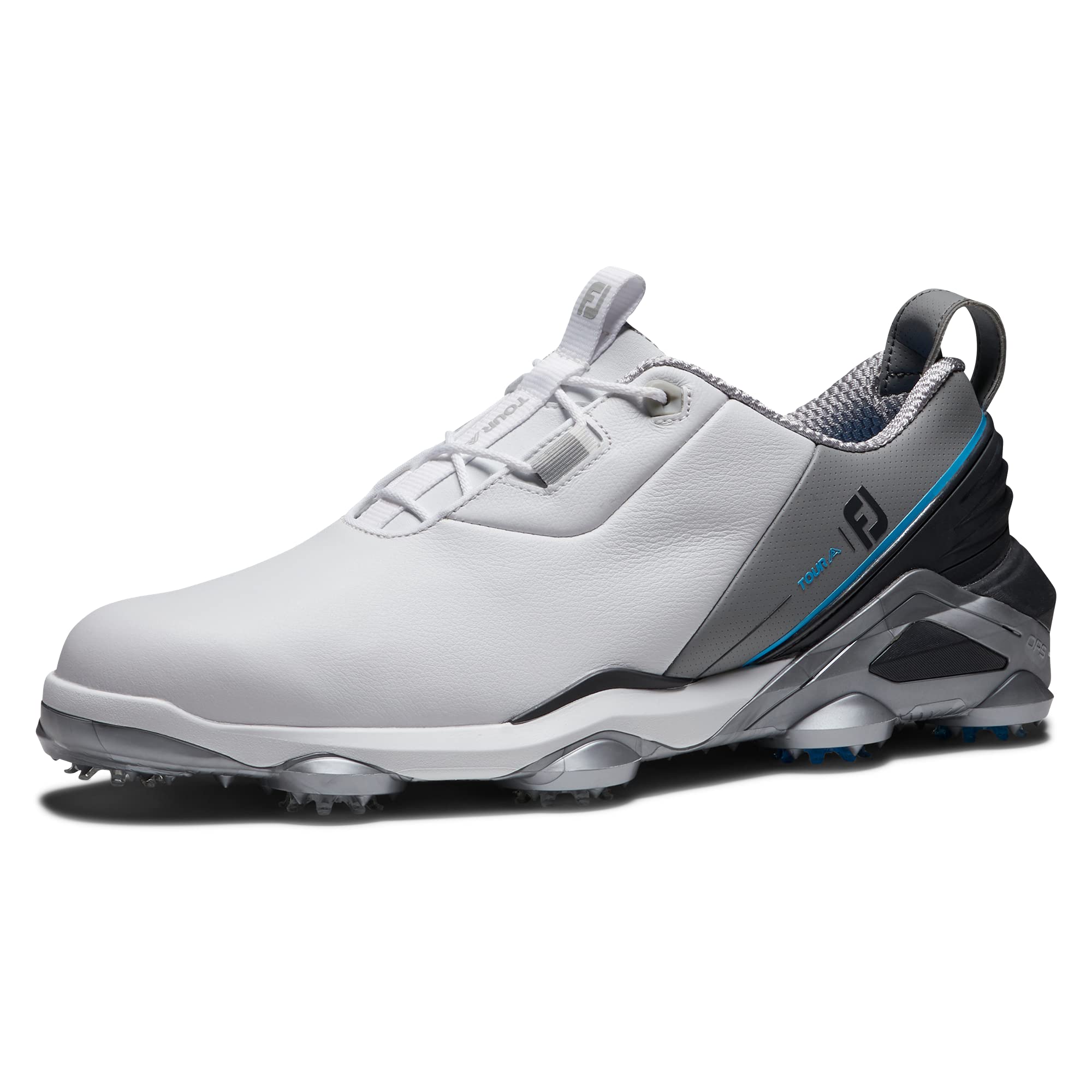 FootJoy Men's Tour Alpha Spiked Golf Shoes - Waterproof & Lightweight for Maximum Comfort & Performance on the Course | Perfect for Professional & Amateur Golfers