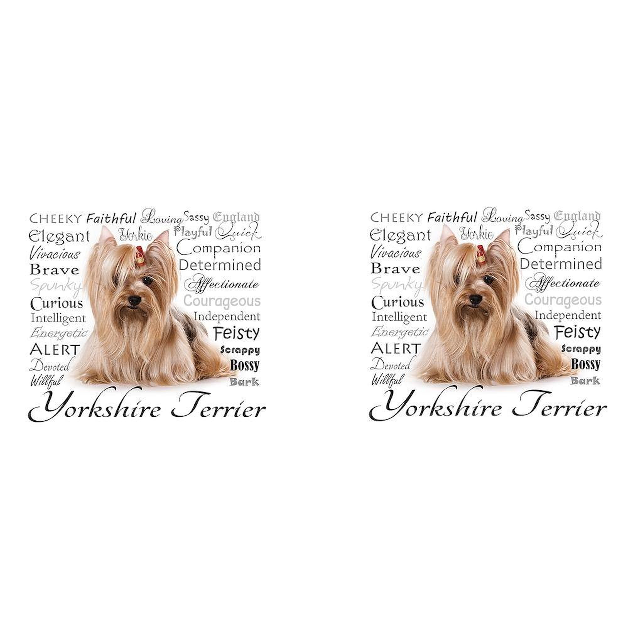 Yorkie Traits 15 oz (444 ml) Ceramic Coffee Mug - Perfect for Dog Lovers, Tea & Coffee Drinkers - Ideal for Home, Office, or Gift Giving