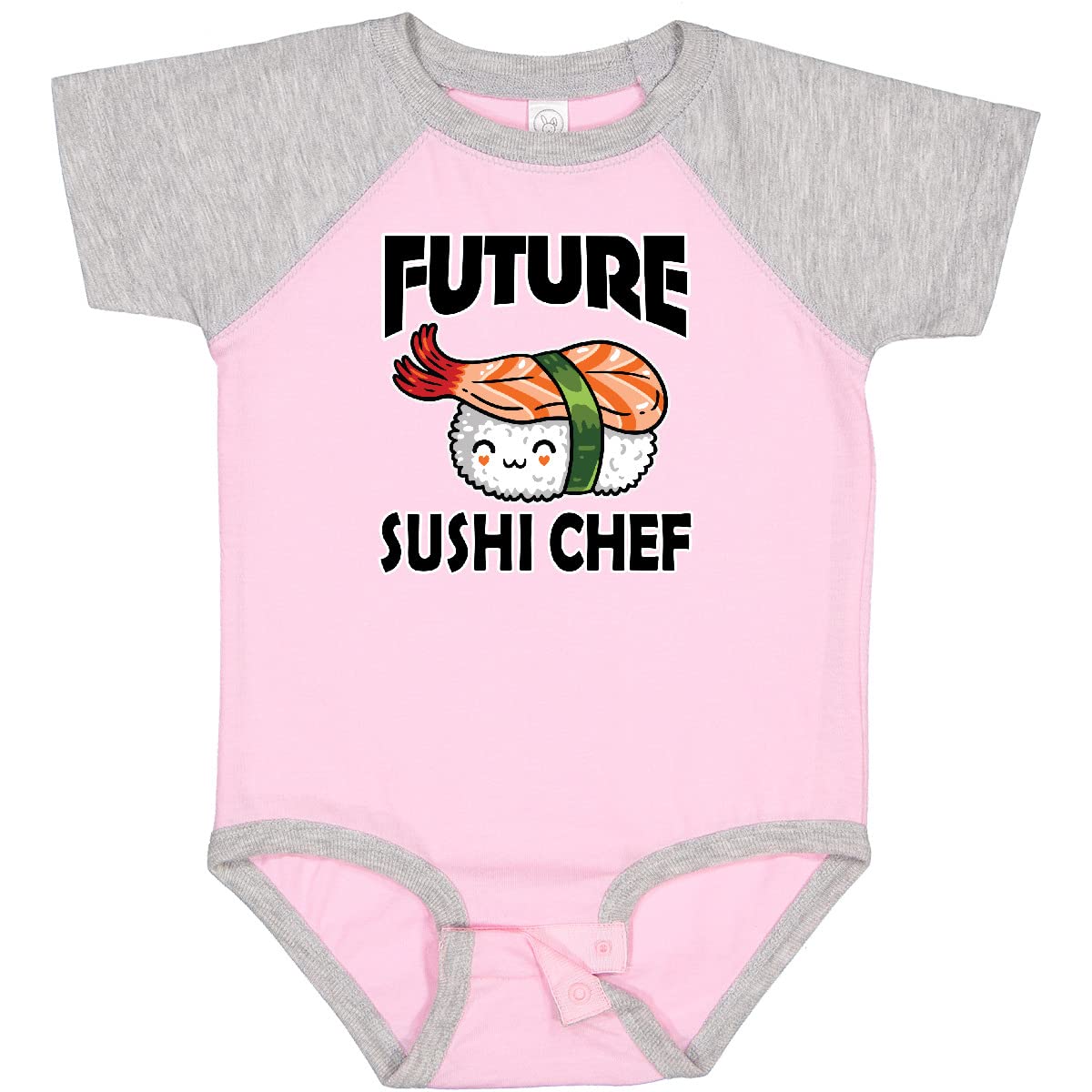 Inktastic Future Sushi Chef Baby Bodysuit - Cute Infant Onesie for Aspiring Chefs | Perfect for Cooking-Themed Parties & Photo Shoots