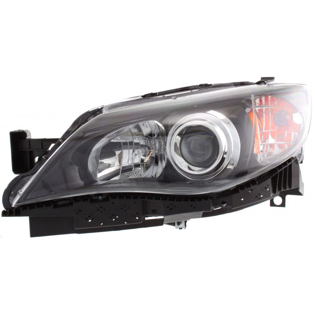 2008-2009 Subaru Impreza WRX Driver Side Headlight Assembly - DOT Certified Halogen Replacement for SU2502125 | Perfect for Night Driving & Foggy Conditions