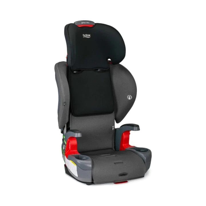Britax Grow with You Booster Car Seat - Safe & Comfortable for Kids 4-12 Years - Perfect for School, Travel & Road Trips