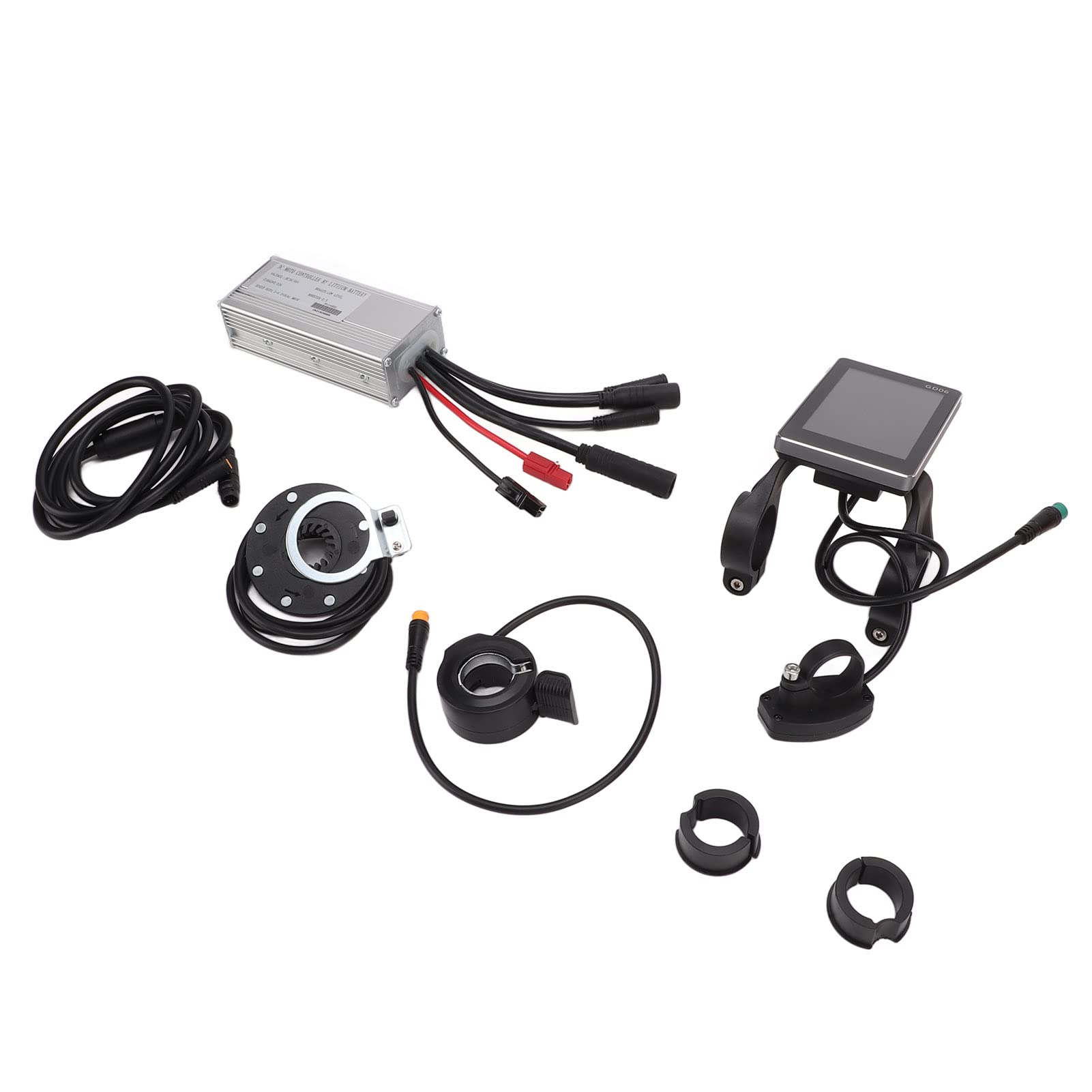 500W Electric Bike Conversion Kit - Waterproof LCD Display, Aluminum Alloy Shell Motor Controller for E-Bike DIY | Perfect for Commuting & Off-Road Adventures