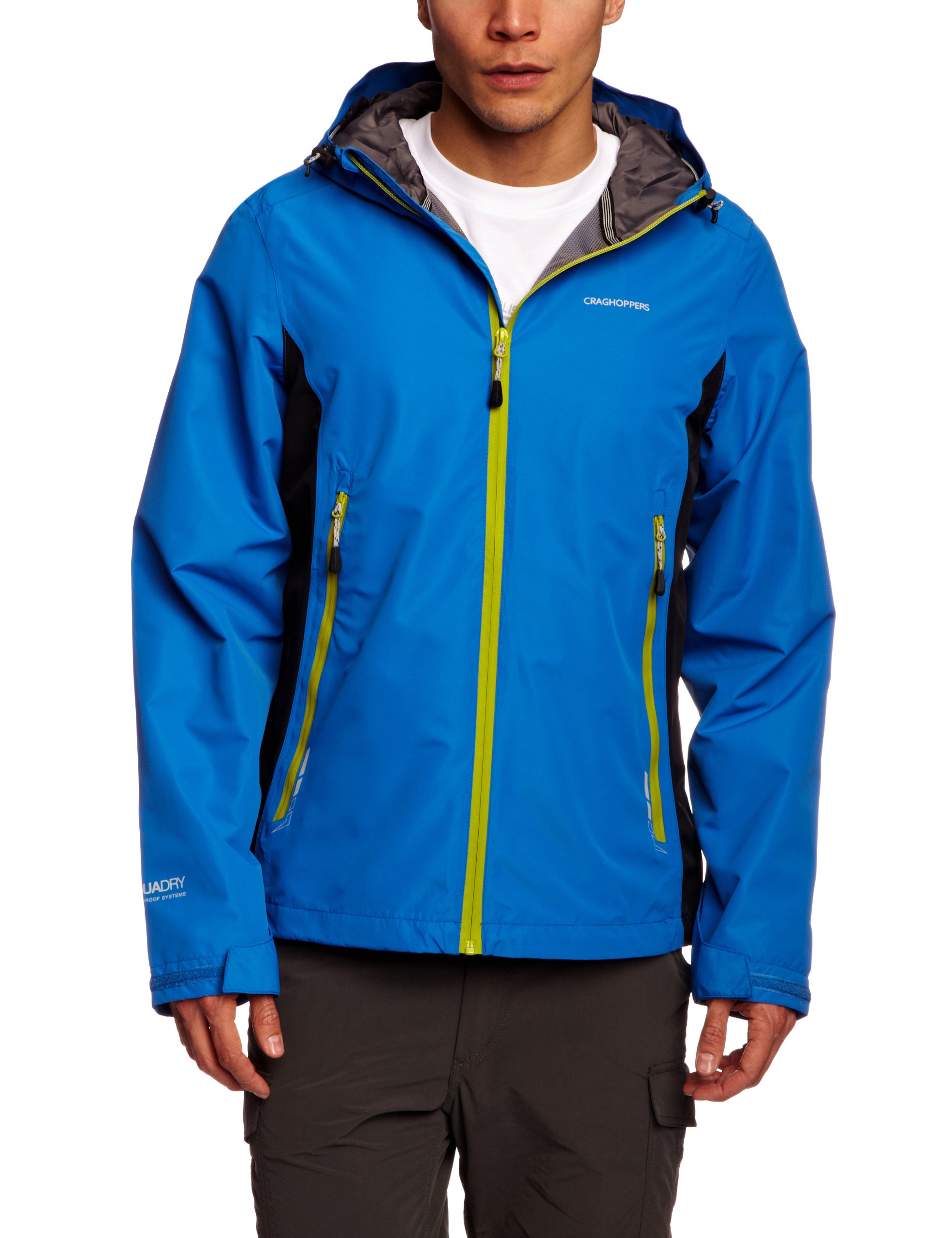 Craghoppers Men's Piero Waterproof Jacket - Lightweight Raincoat for Hiking & Outdoor Activities | Windproof & Breathable for All-Weather Protection