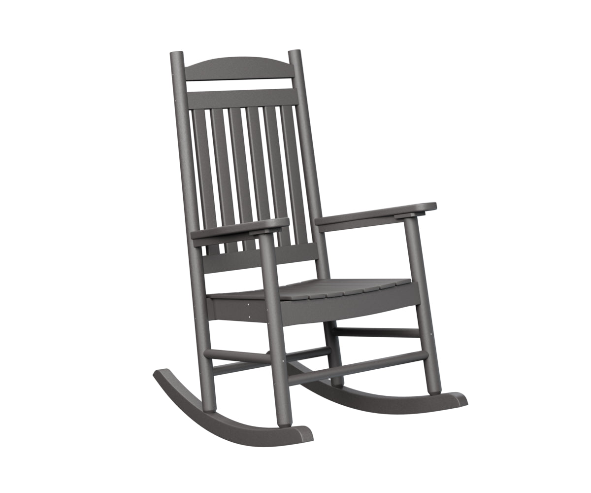 Berlin Gardens Porch Rocker - Classic Wooden Rocking Chair for Outdoor Patio, Garden & Front Porch - Perfect for Relaxing, Reading & Enjoying Nature