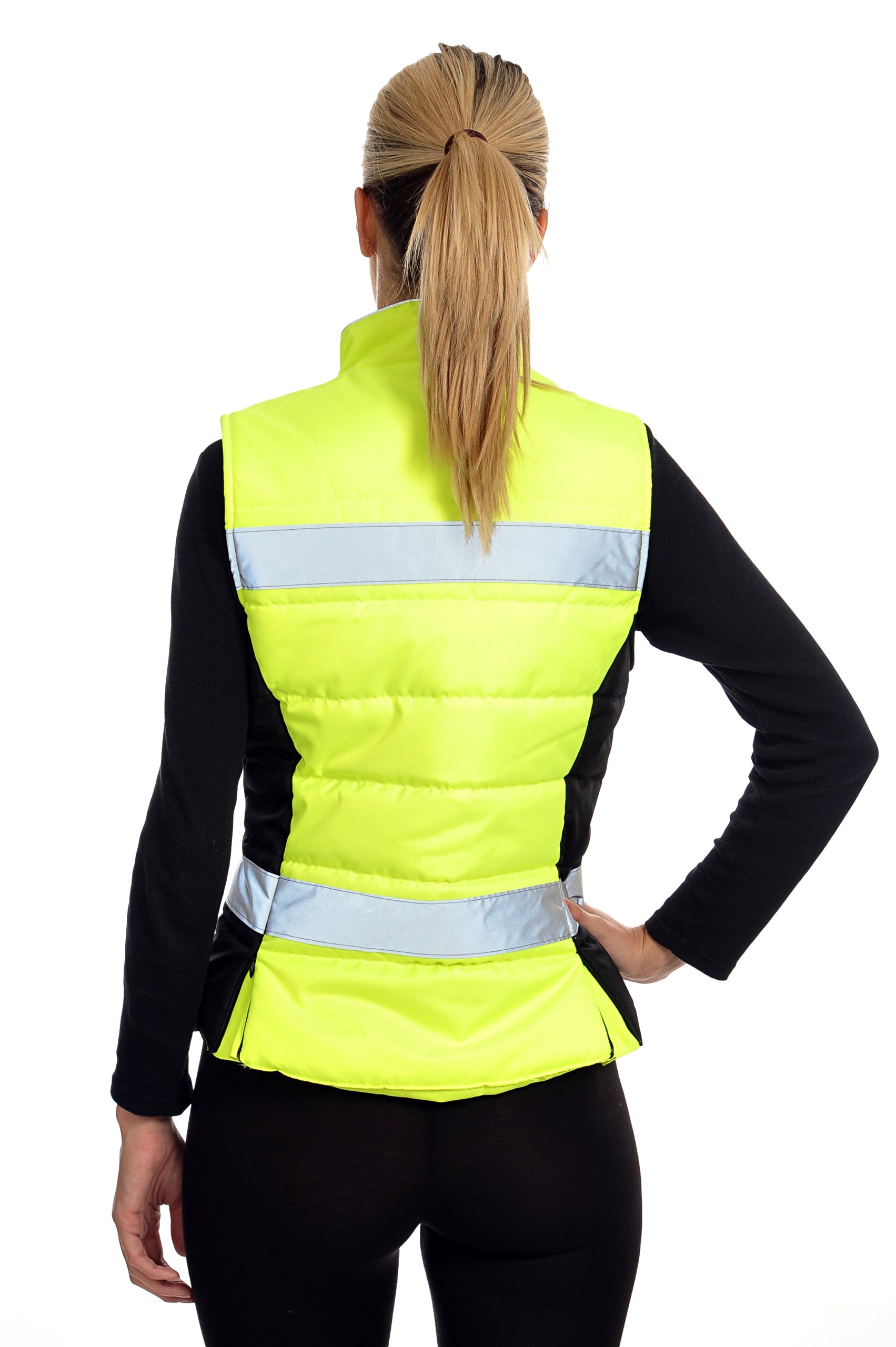 Quilted Waistcoat for Women & Men - Stylish Yellow Padded Vest for Fall & Winter | Casual Outfits, Outdoor Activities & Layering