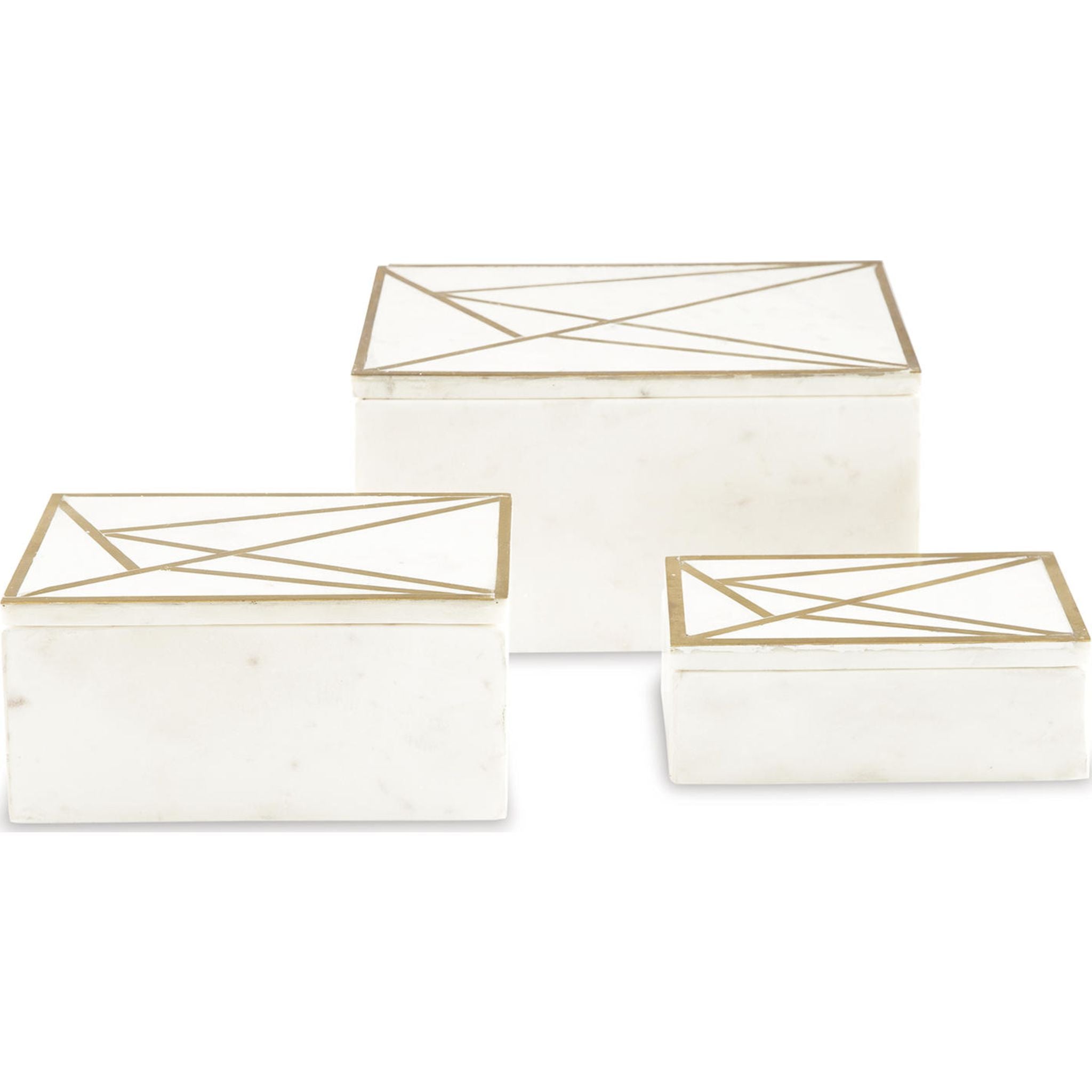 Premium Ackley Storage Boxes (Set of 3) - Stackable Organizer for Home, Office & Craft Supplies - Durable Plastic Containers for Closet, Pantry & Toy Organization