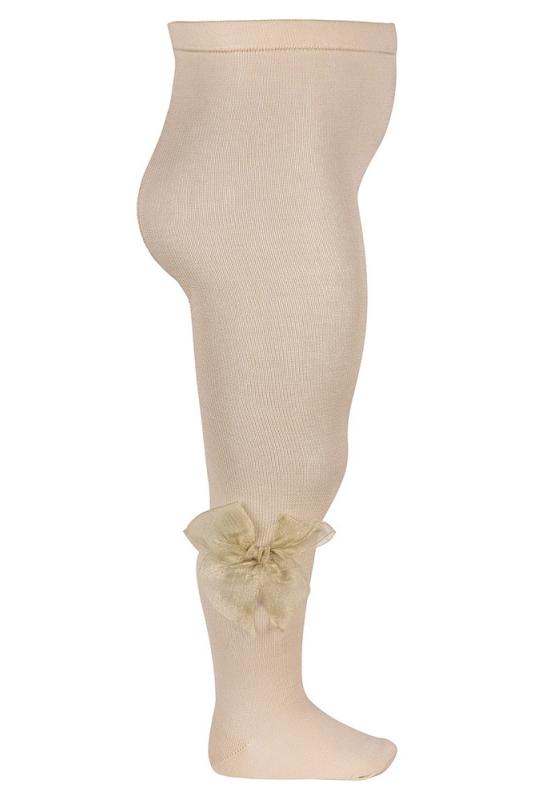 Elegant Linen Tulle Bow Tights for Women - Comfortable & Stylish Leggings for Weddings, Parties & Special Occasions