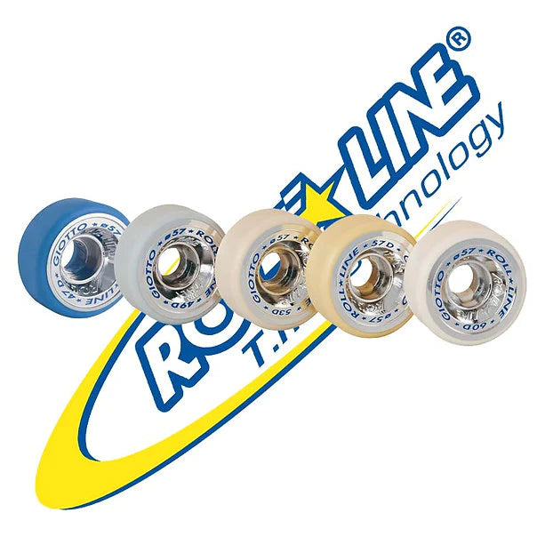 Roll Line GIOTTO Professional Figure Skating Wheels for Indoor Use - Perfect for Competitive Skaters & Ice Rink Performances