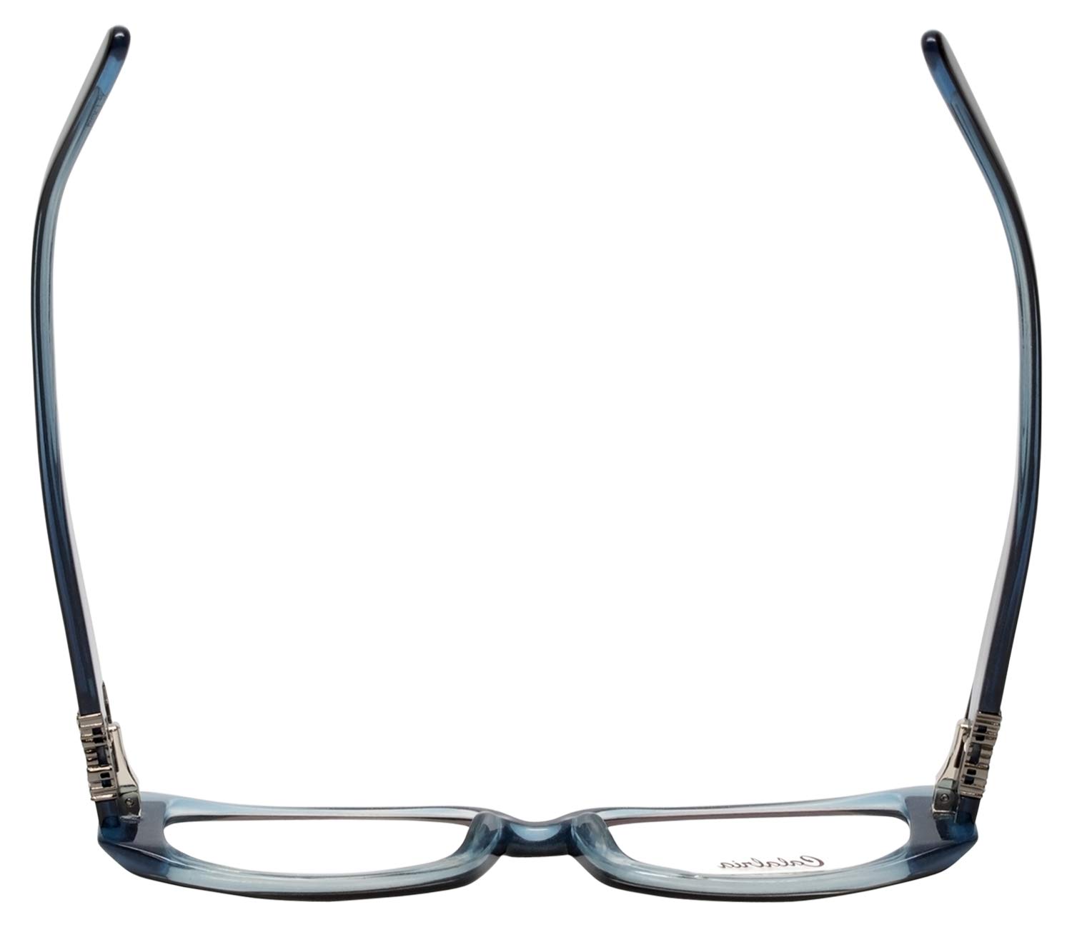 Calabria 840 Techno Optical Designer Reading Glasses with Anti-Reflective Lenses & Hard Case - Stylish Blue Light Blocking Eyewear for Computer Work, Reading, and Office Use