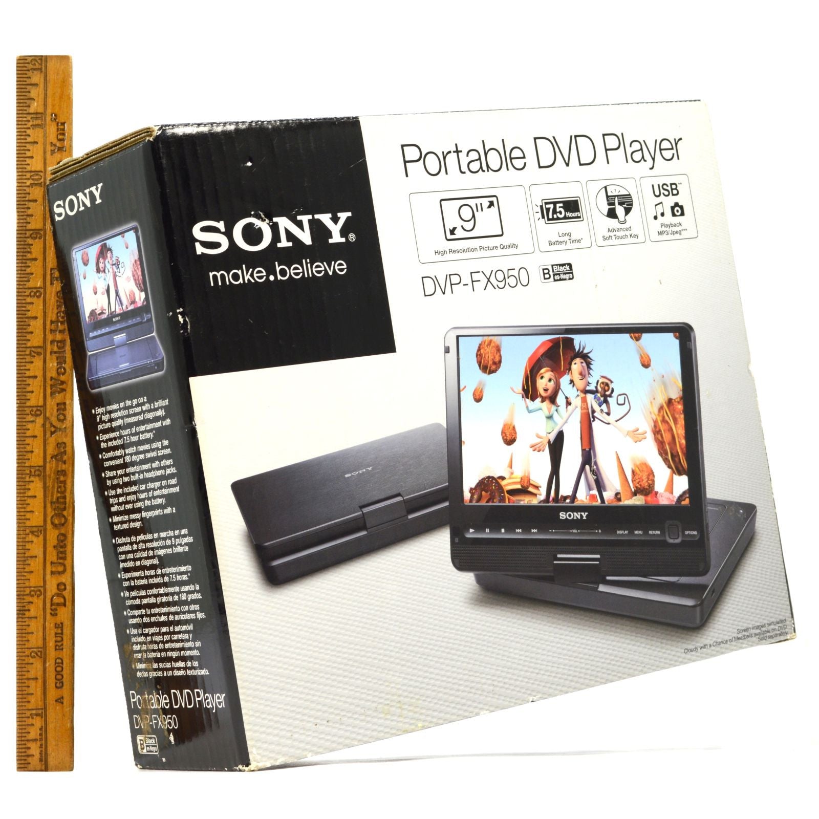 Brand New SONY DVP-FX950 Portable DVD Player with 9