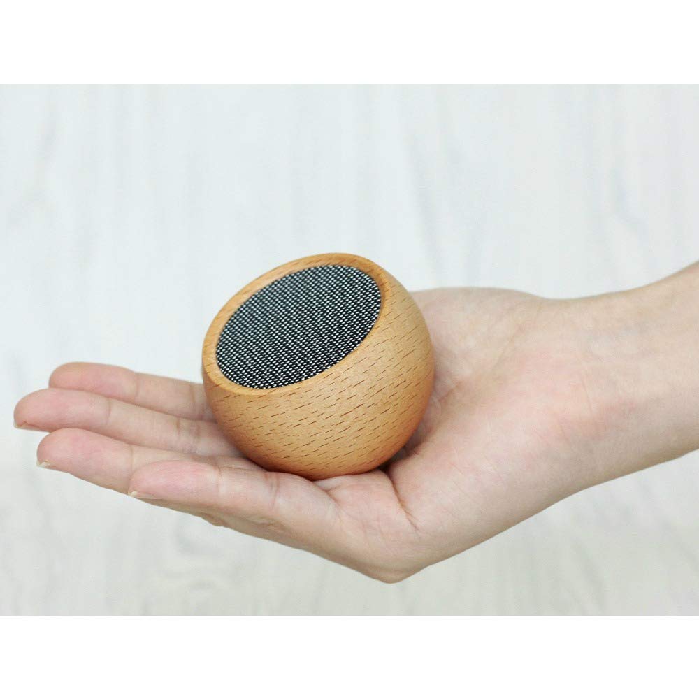 Gingko Design Natural Maple Wood Tumbler with Bluetooth Speaker - Perfect for Outdoor Adventures, Travel & Selfie Moments
