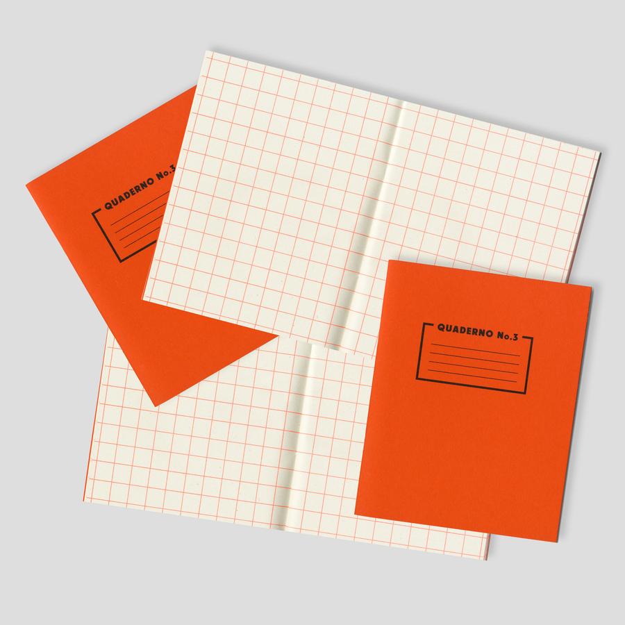 Premium Risotto Quaderno No. 3 Grid Paper Notebook - A5 Size, 80 Sheets, Dotted & Lined Pages for Bullet Journaling, Sketching & Note Taking - Perfect for Students, Artists & Office Use