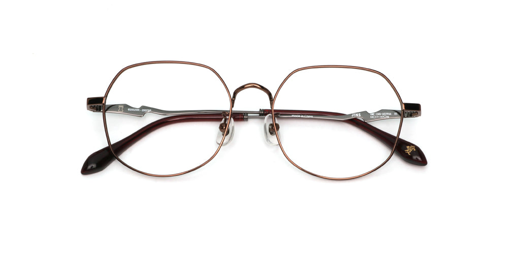 JINS x NARUTO GAARA Model Dark Brown Anime Sunglasses - Stylish Cosplay Eyewear for Anime Fans & Naruto Collectors (Perfect for Conventions, Cosplay Events & Daily Wear)