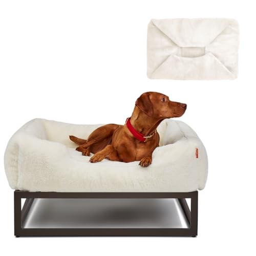 Soft White & Dark Brown With Extra Cover