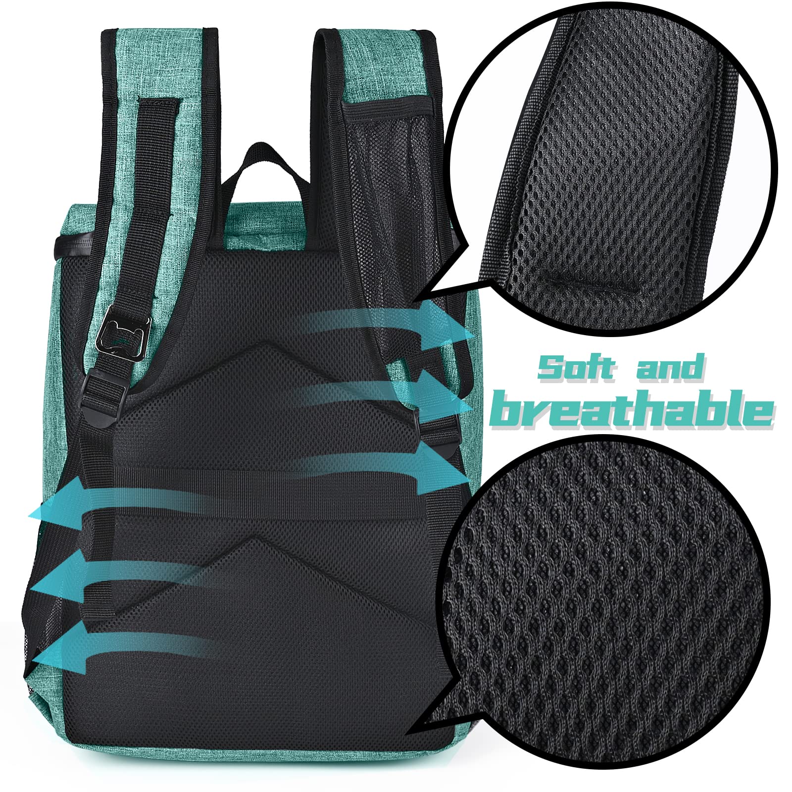 Insulated Cooler Backpack 25L - Leakproof for Camping & Picnics
